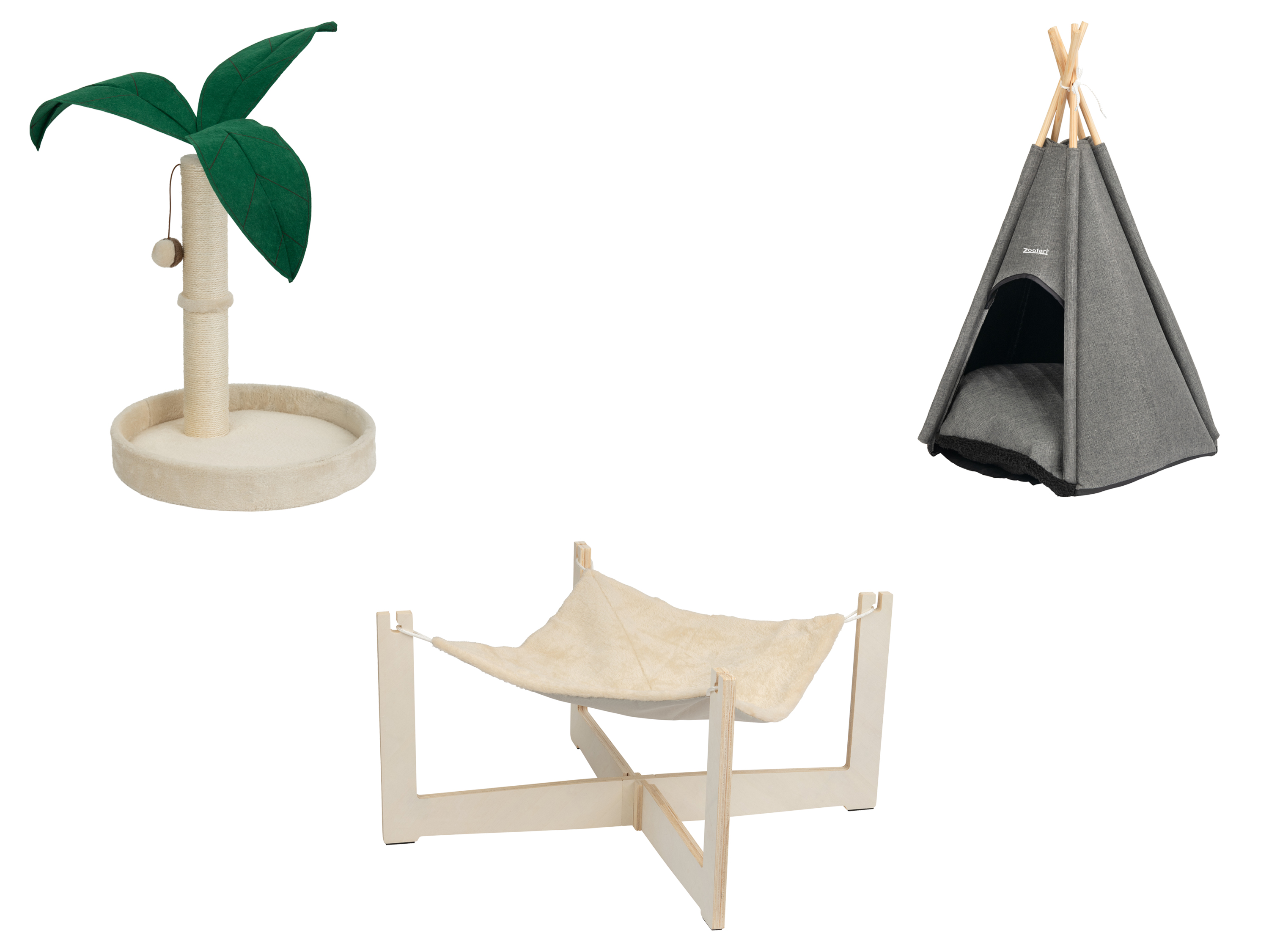 ZOOFARI® Drapak dla kota, Hamak lub Tipi