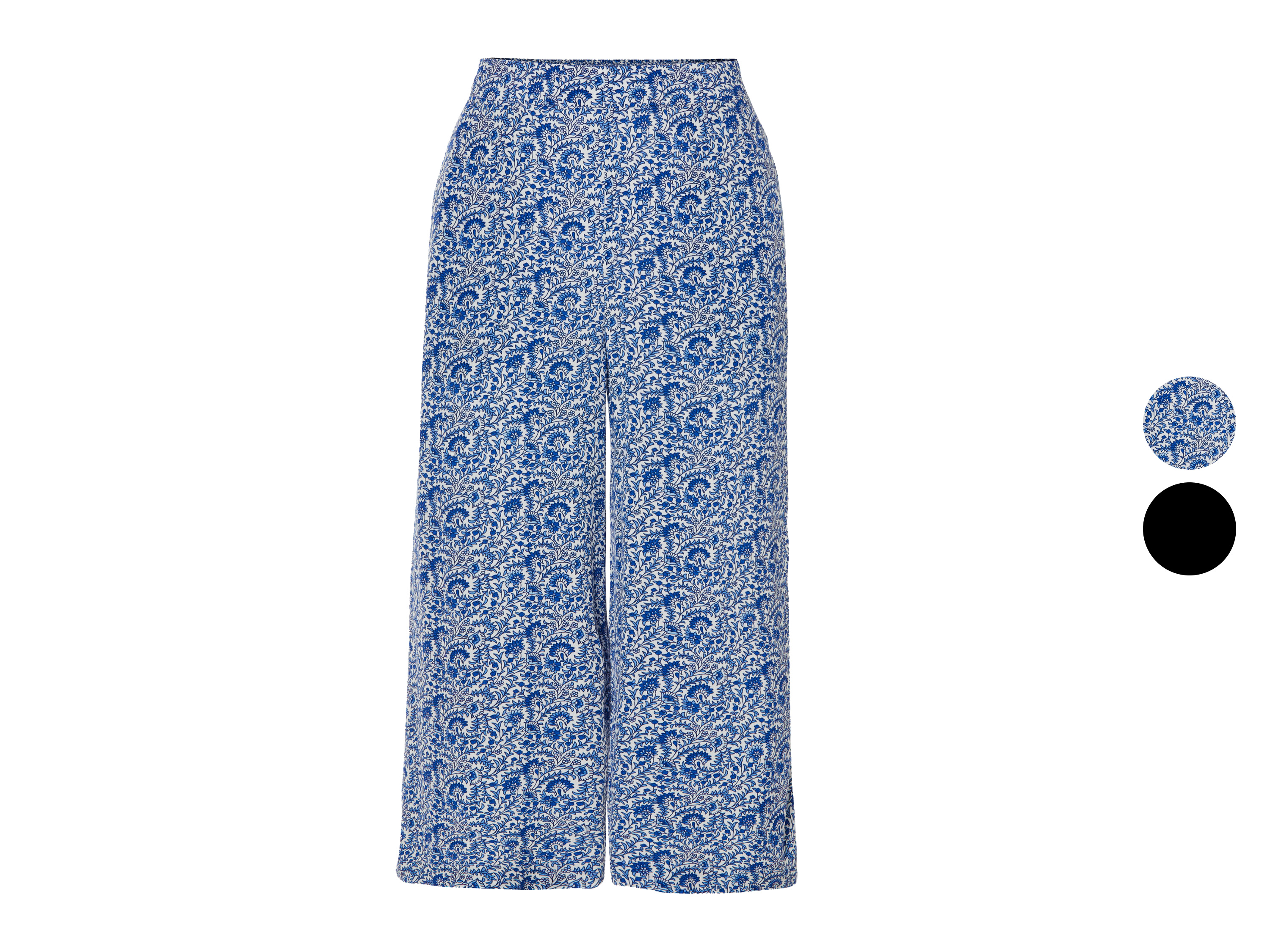 ESMARA® Spodnie damskie z wiskozy, wide leg
