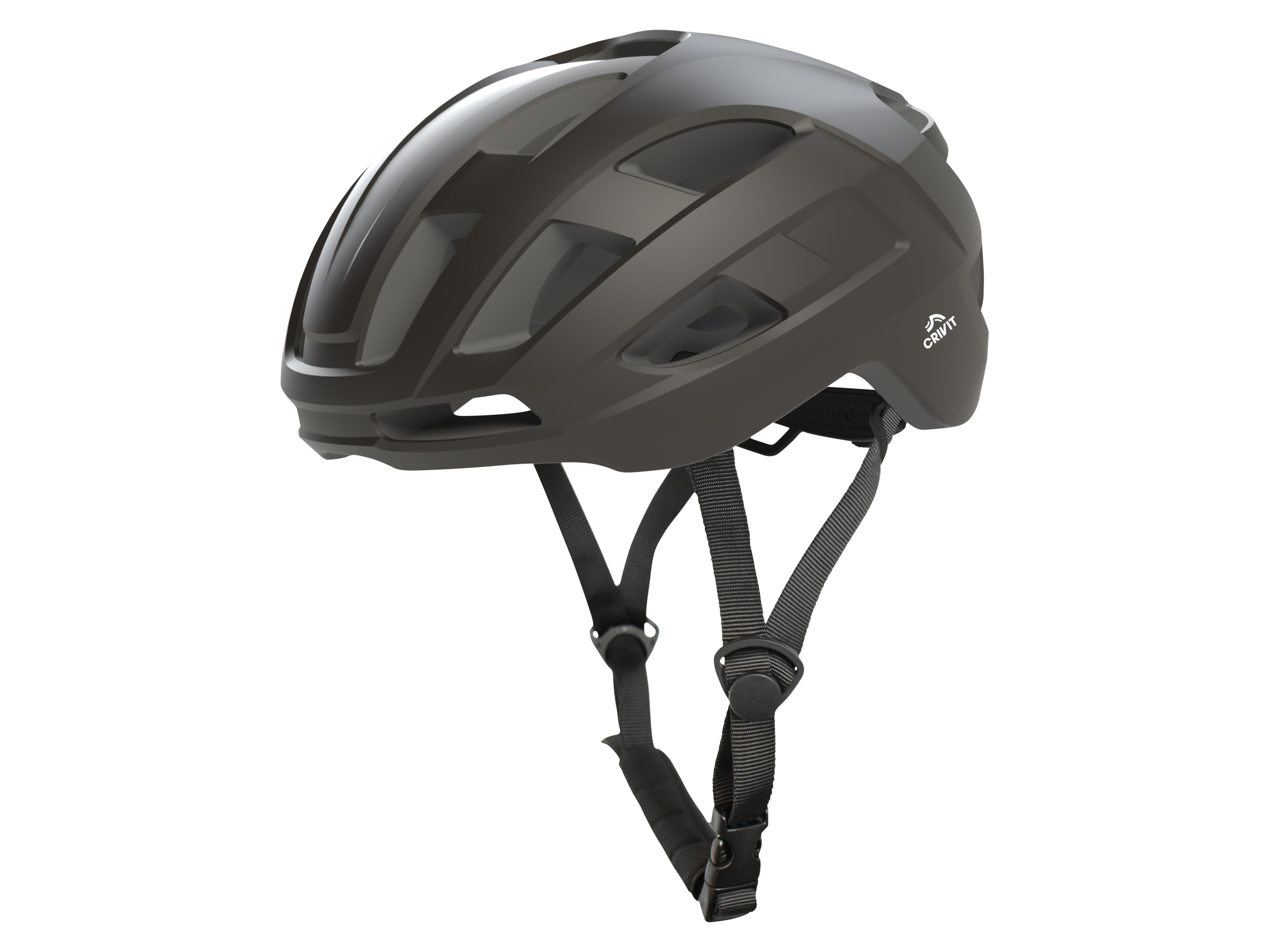 CRIVIT Kask rowerowy z wyjmowaną wyściółką (S/M)