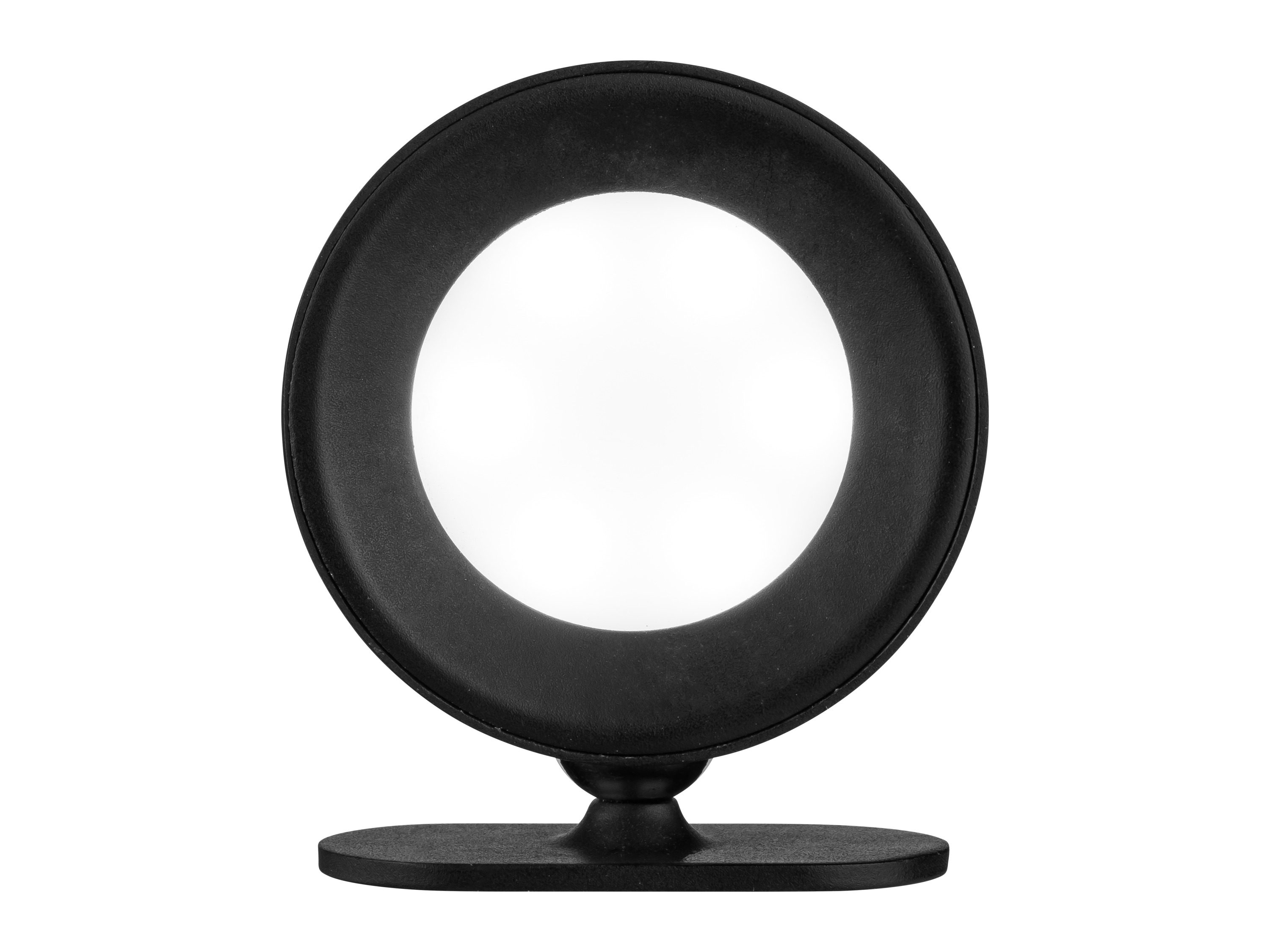 LIVARNO HOME Lampka ścienna LED z akumulatorem (Okrągłe, Czarny)