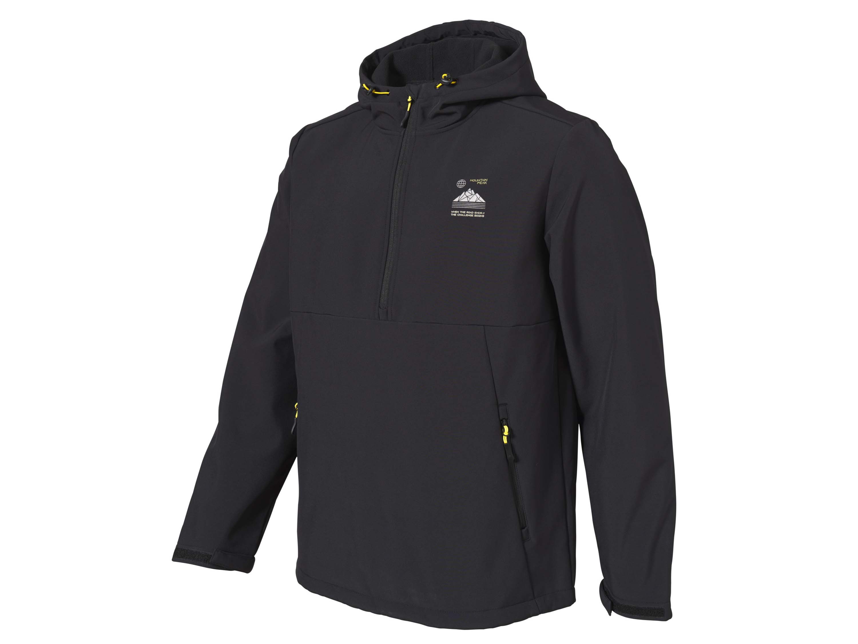 CRIVIT Kurtka softshell męska (Czarny, M (48/50))
