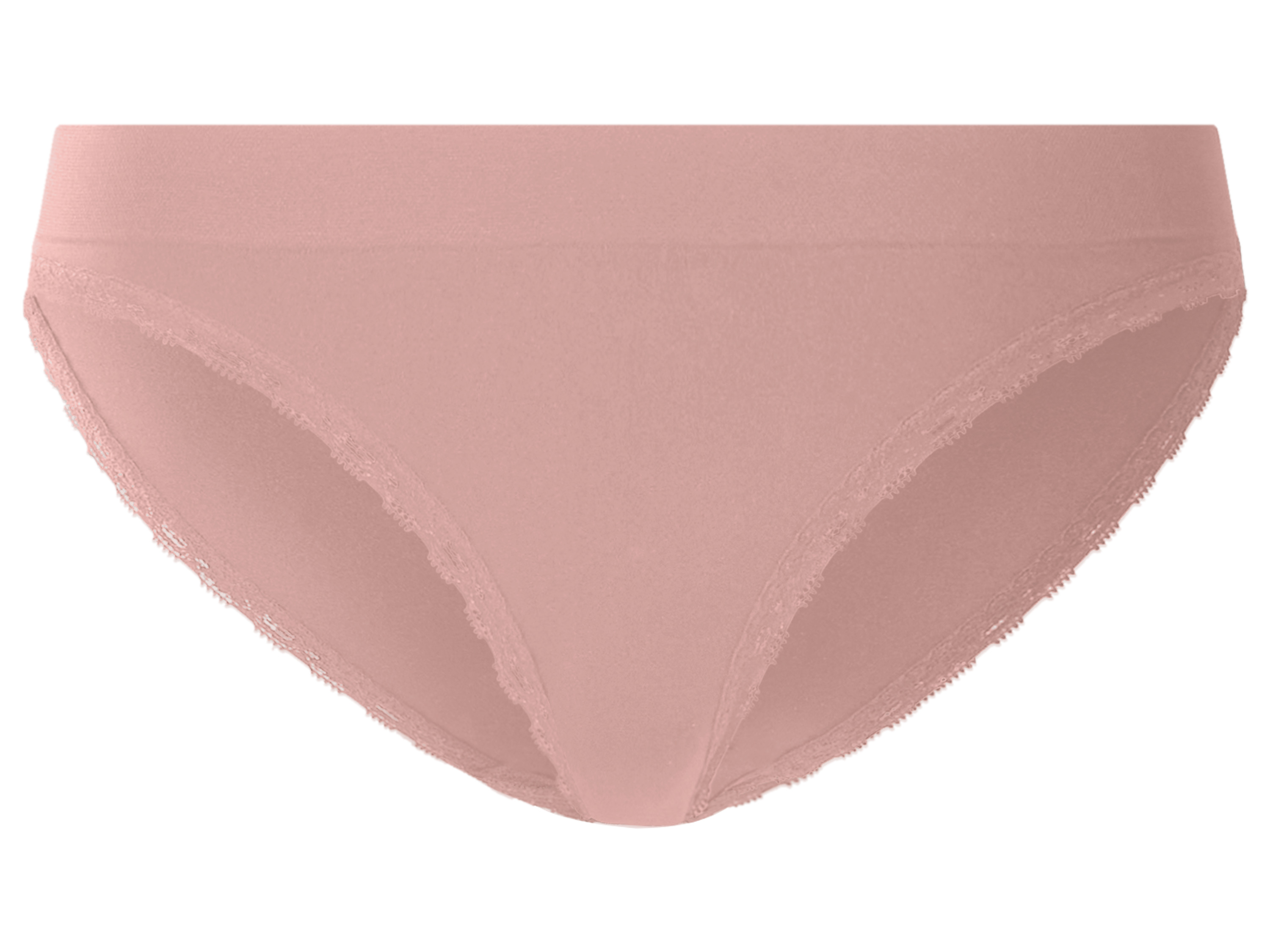 ESMARA® Majtki z koronką bezszwowe damskie, 3 sztuki 