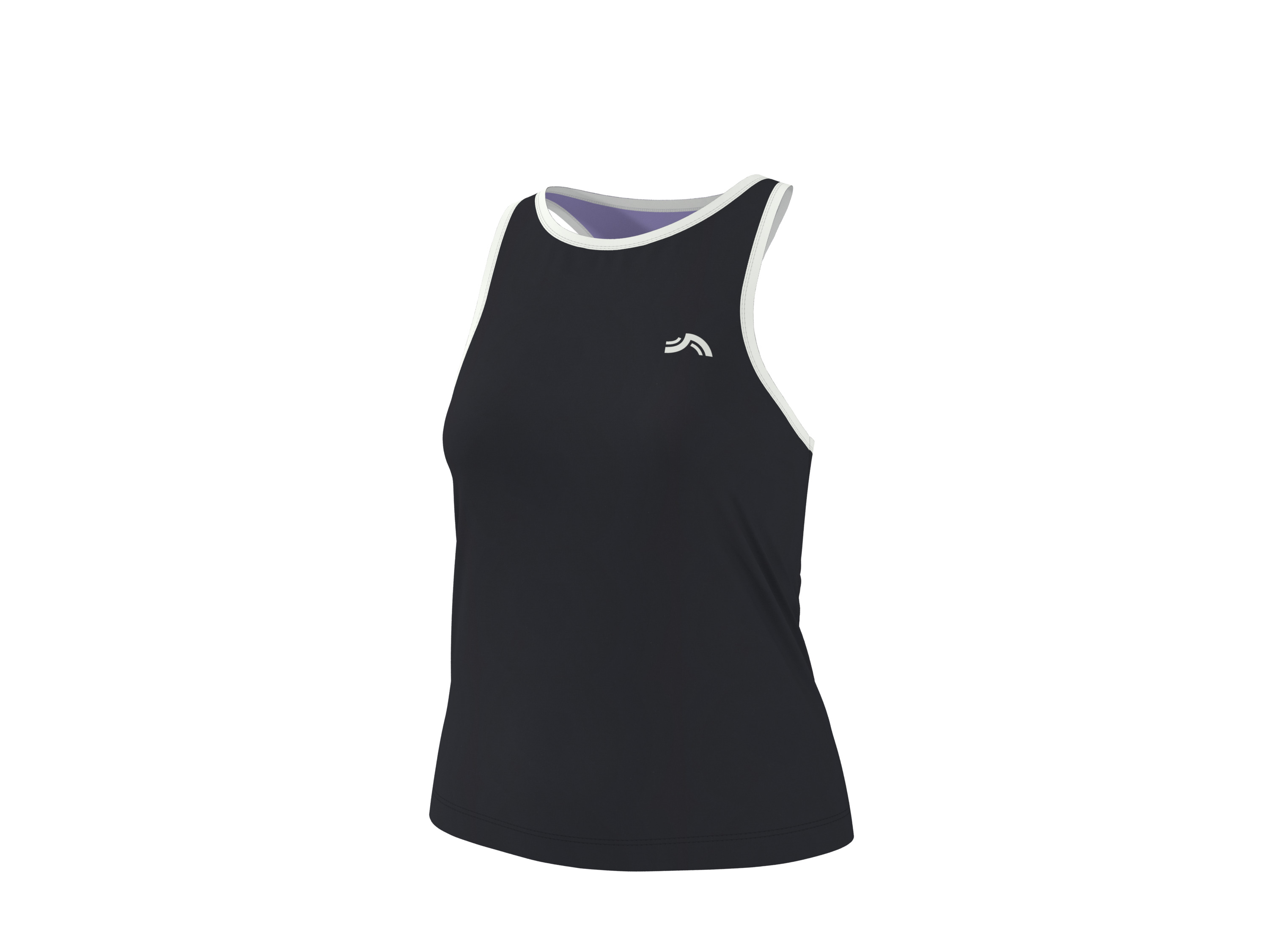 CRIVIT Top funkcyjny damski (Czarny, M(40/42))