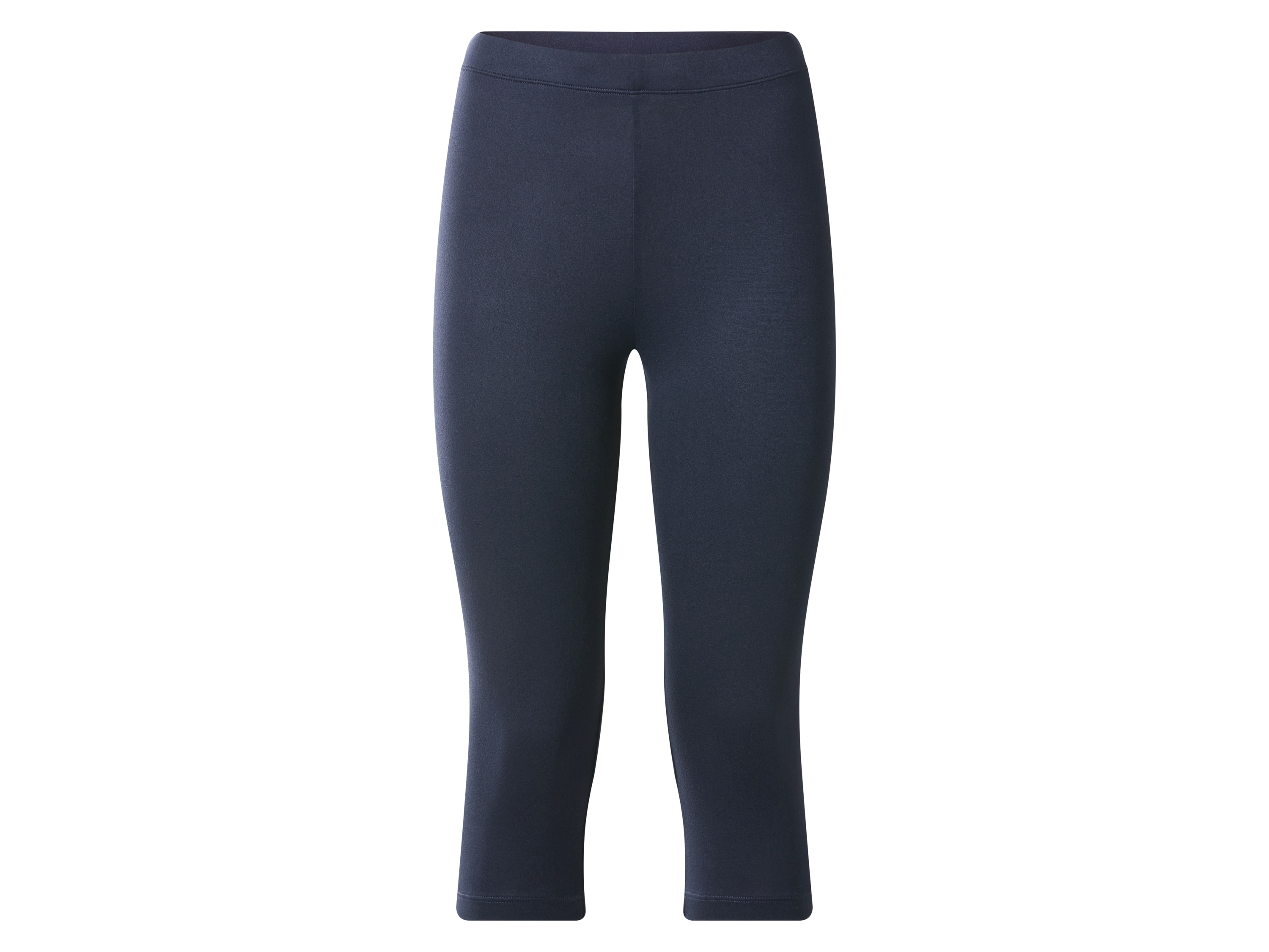 ESMARA® Legginsy capri damskie (Czarny/ granatowy, M (40/42))