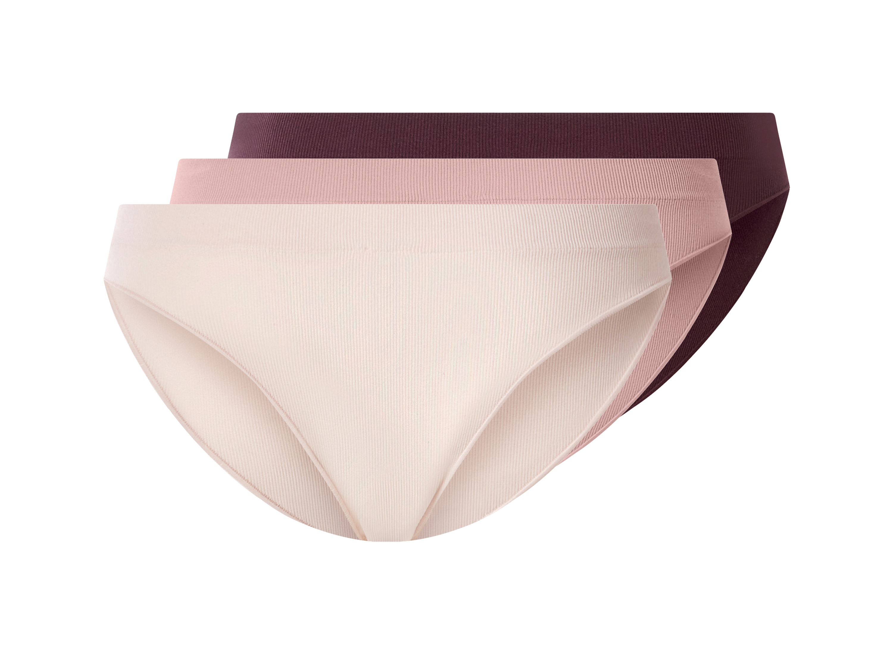 ESMARA® Majtki figi, 3 pary, bezszwowe 