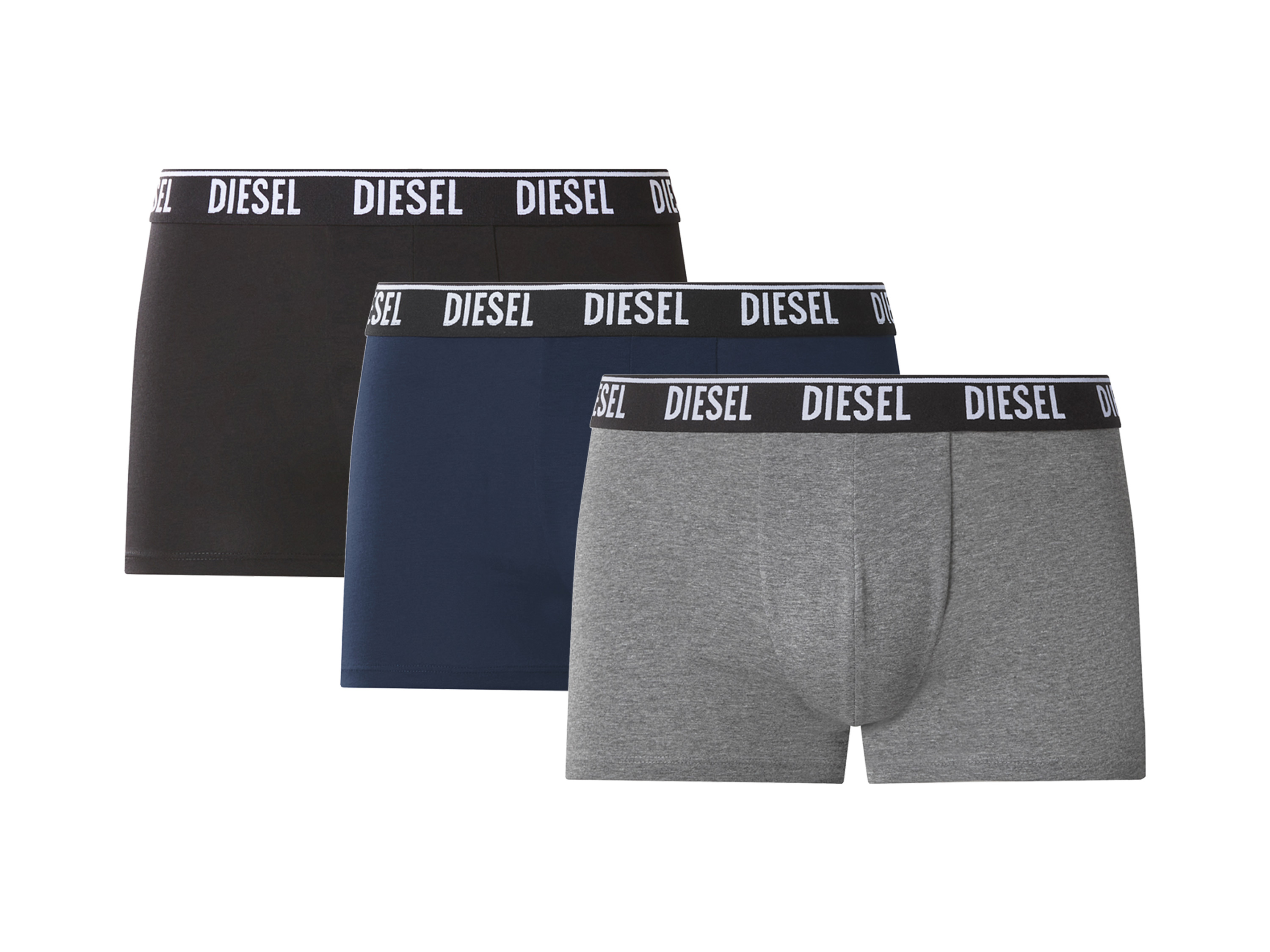 DIESEL Bokserki męskie z bawełną, 3 pary 