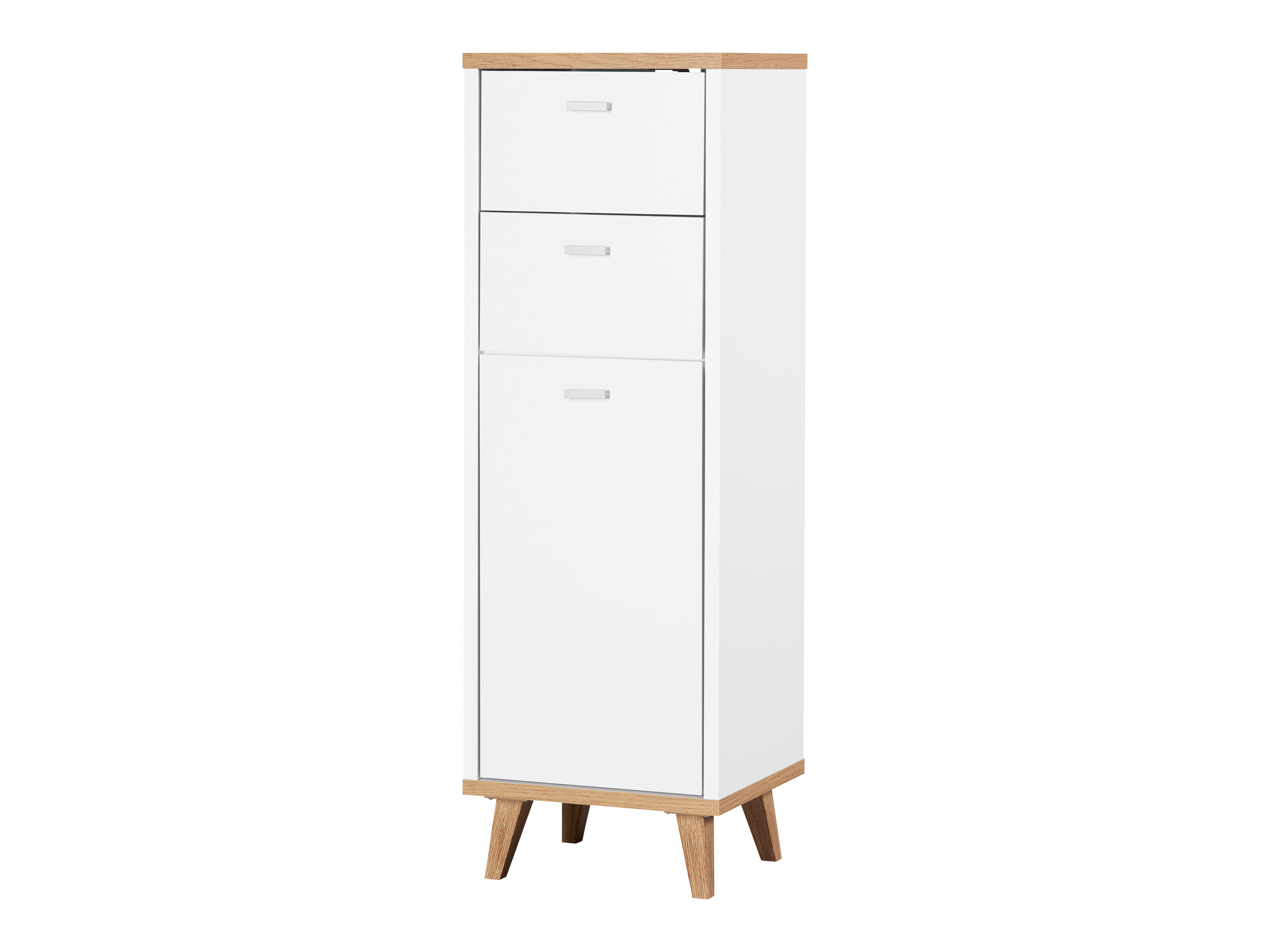 LIVARNO HOME Komoda łazienkowa Corfu, biała, 32x96x28 cm