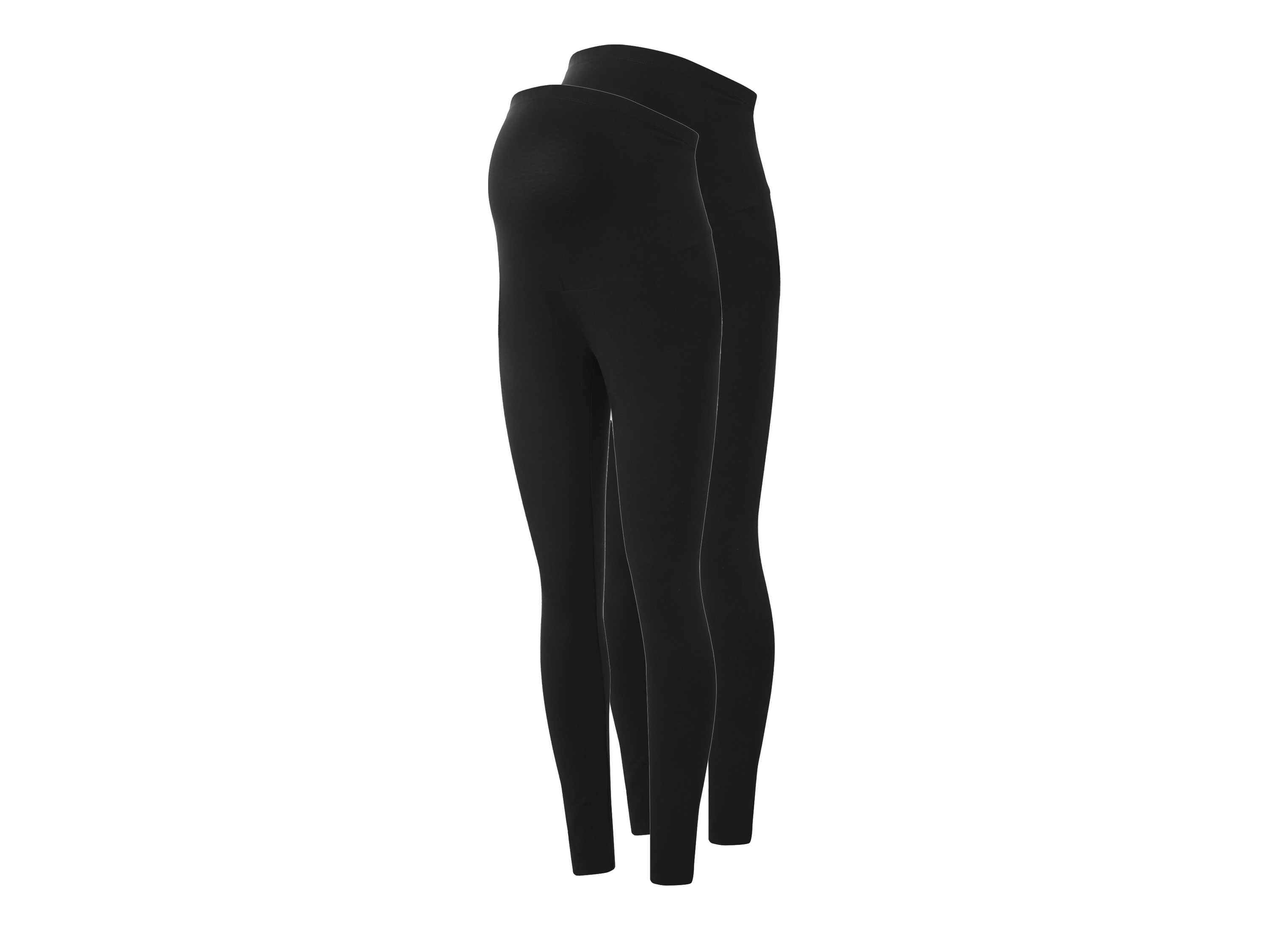ESMARA® Legginsy ciążowe damskie, 2 pary 