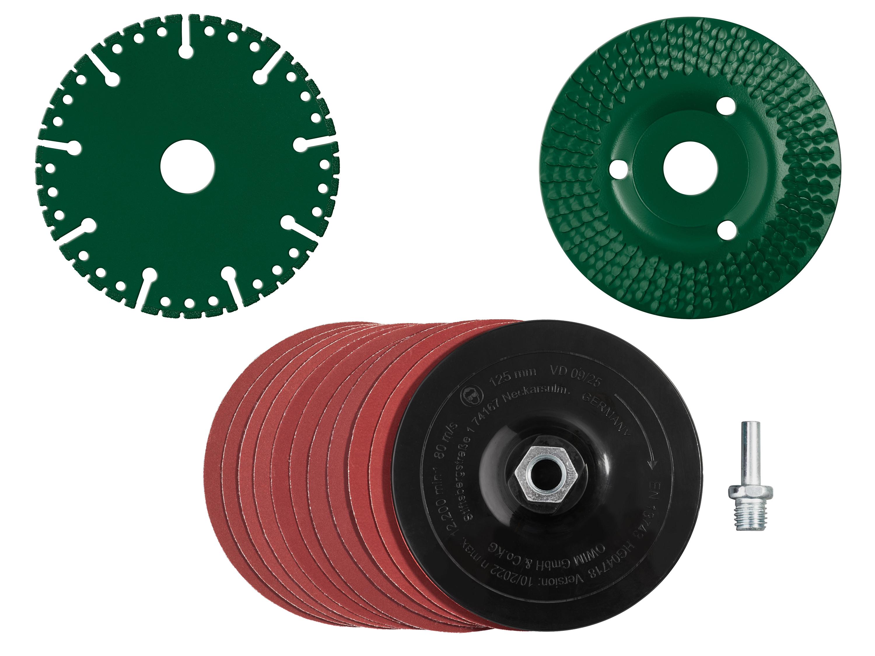 PARKSIDE® Akcesoria do szlifierek kątowych, 125mm