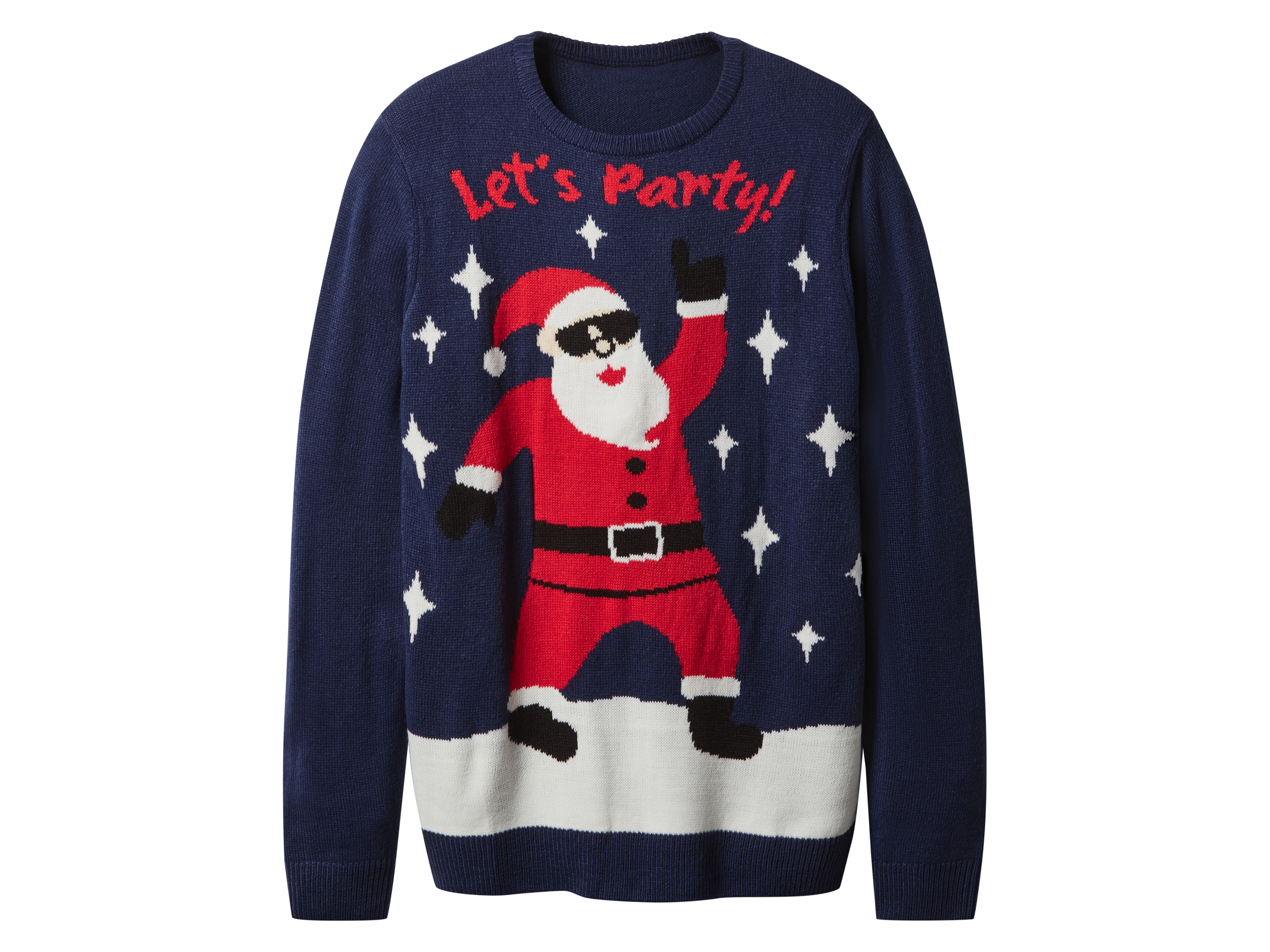 ESMARA MEN Sweter świąteczny męski premium z efektem LED i muzyką	 