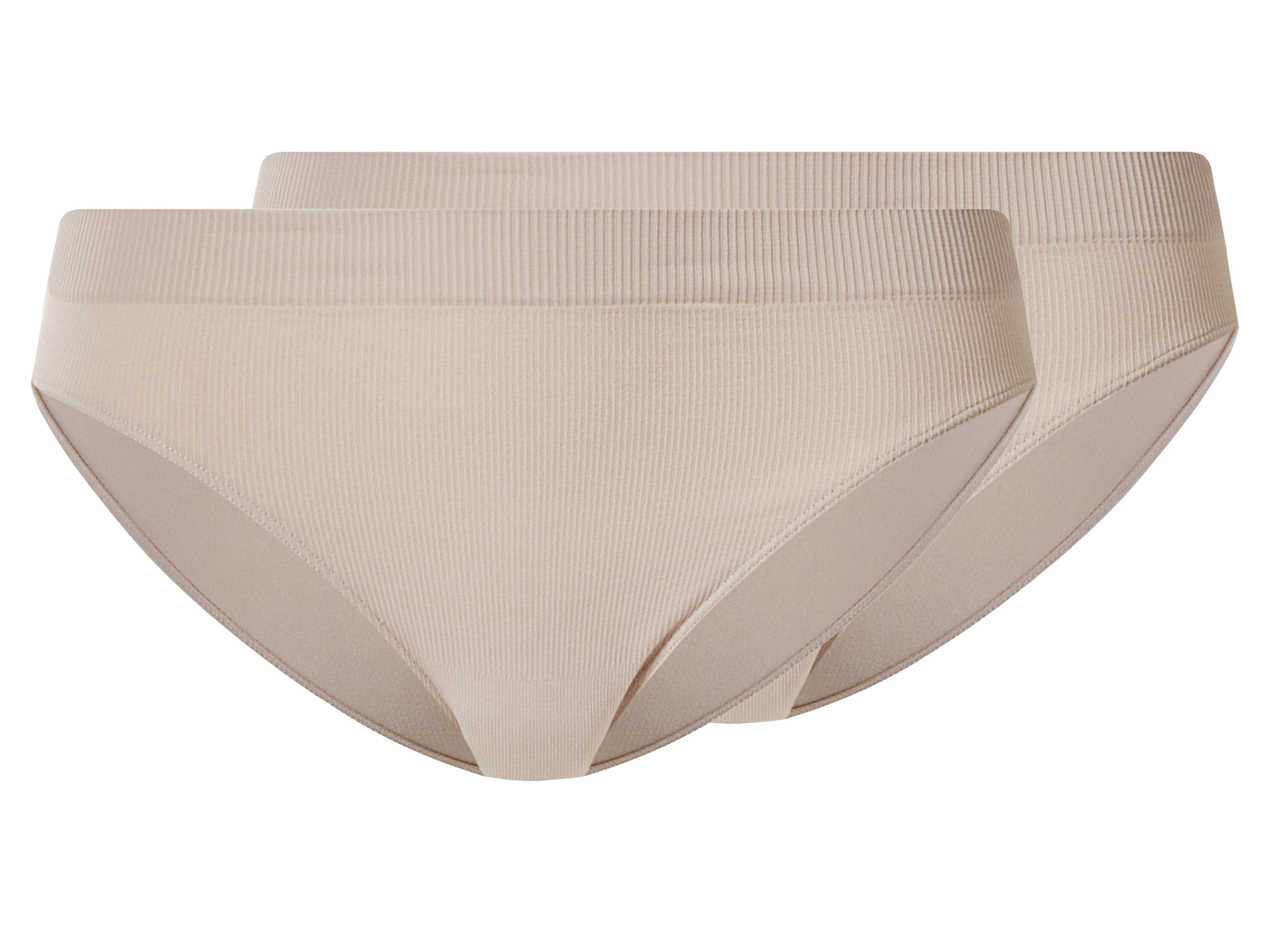 ESMARA® Majtki figi damskie prążkowane, 2 pary 