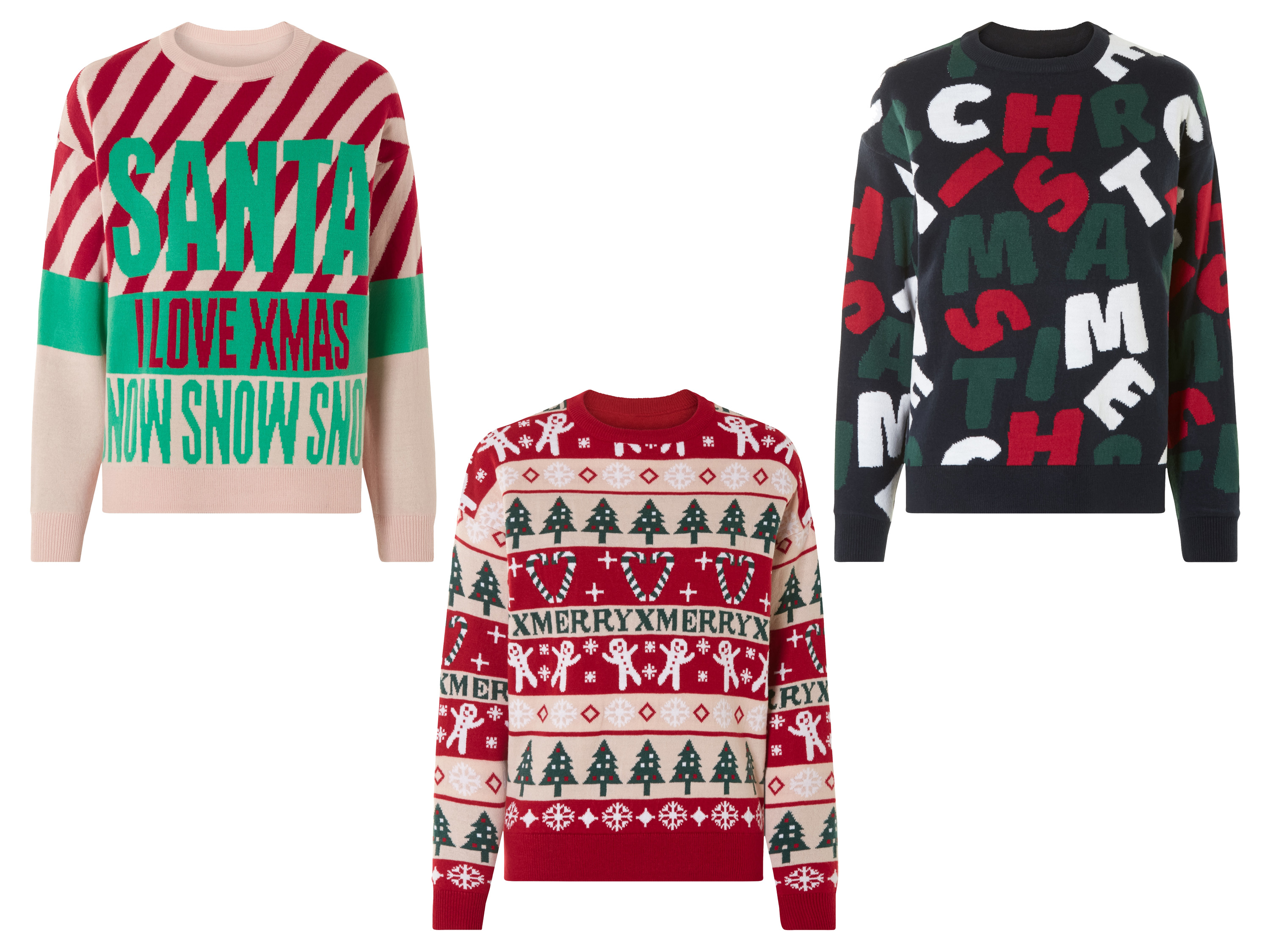 ESMARA® Sweter świąteczny damski