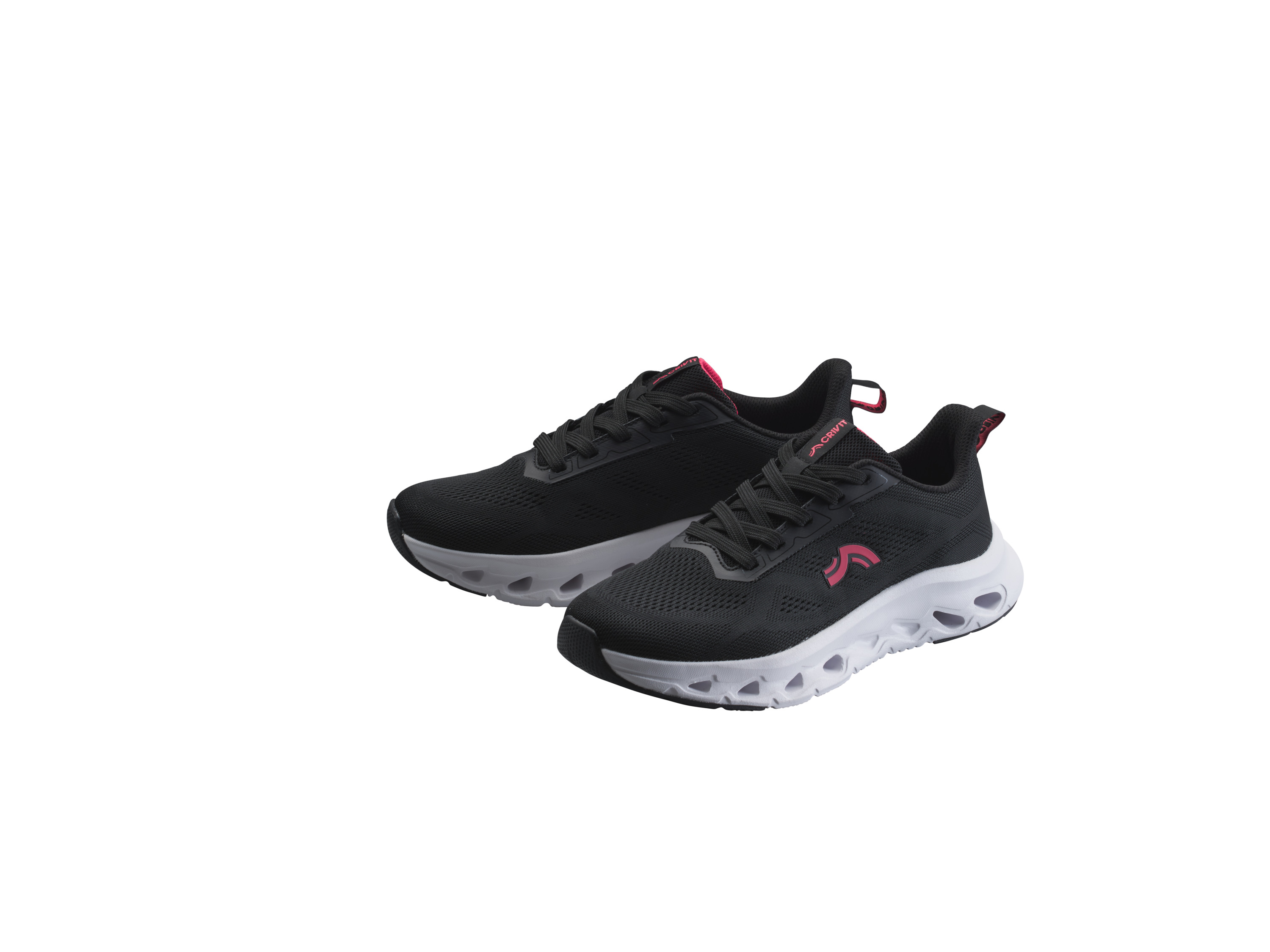 CRIVIT Buty sportowe damskie (Czarny, 39)