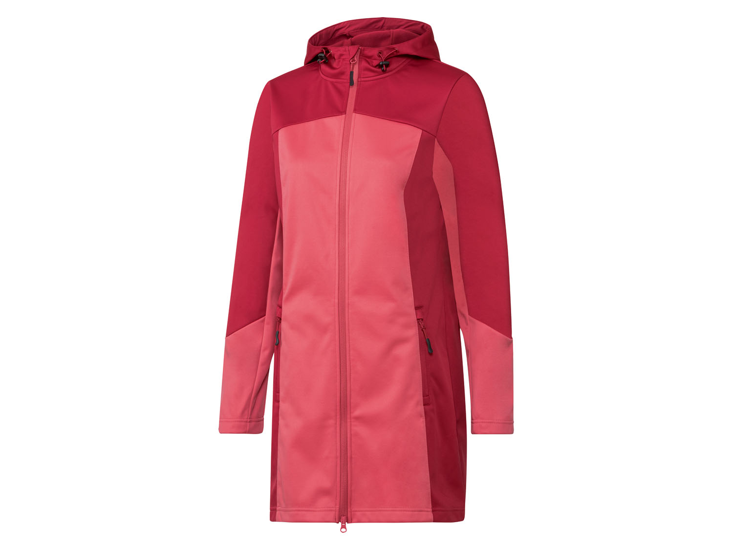 ROCKTRAIL Płaszcz softshell damski (Czerwony, S(36/38))