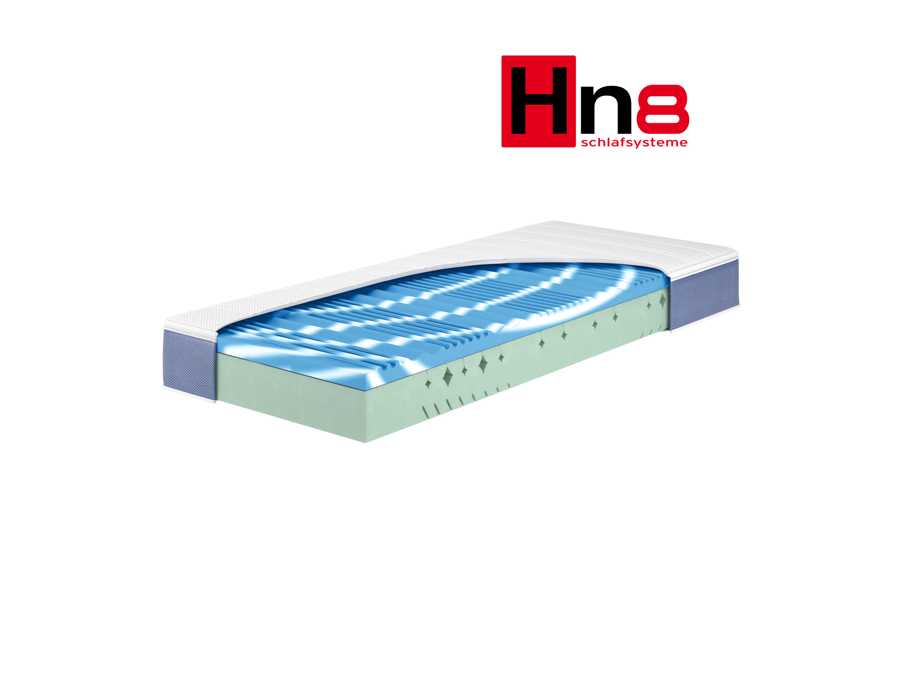 HN8 SCHLAFSYSTEME Geltouch-Topper (H4, 90 x 200 cm)