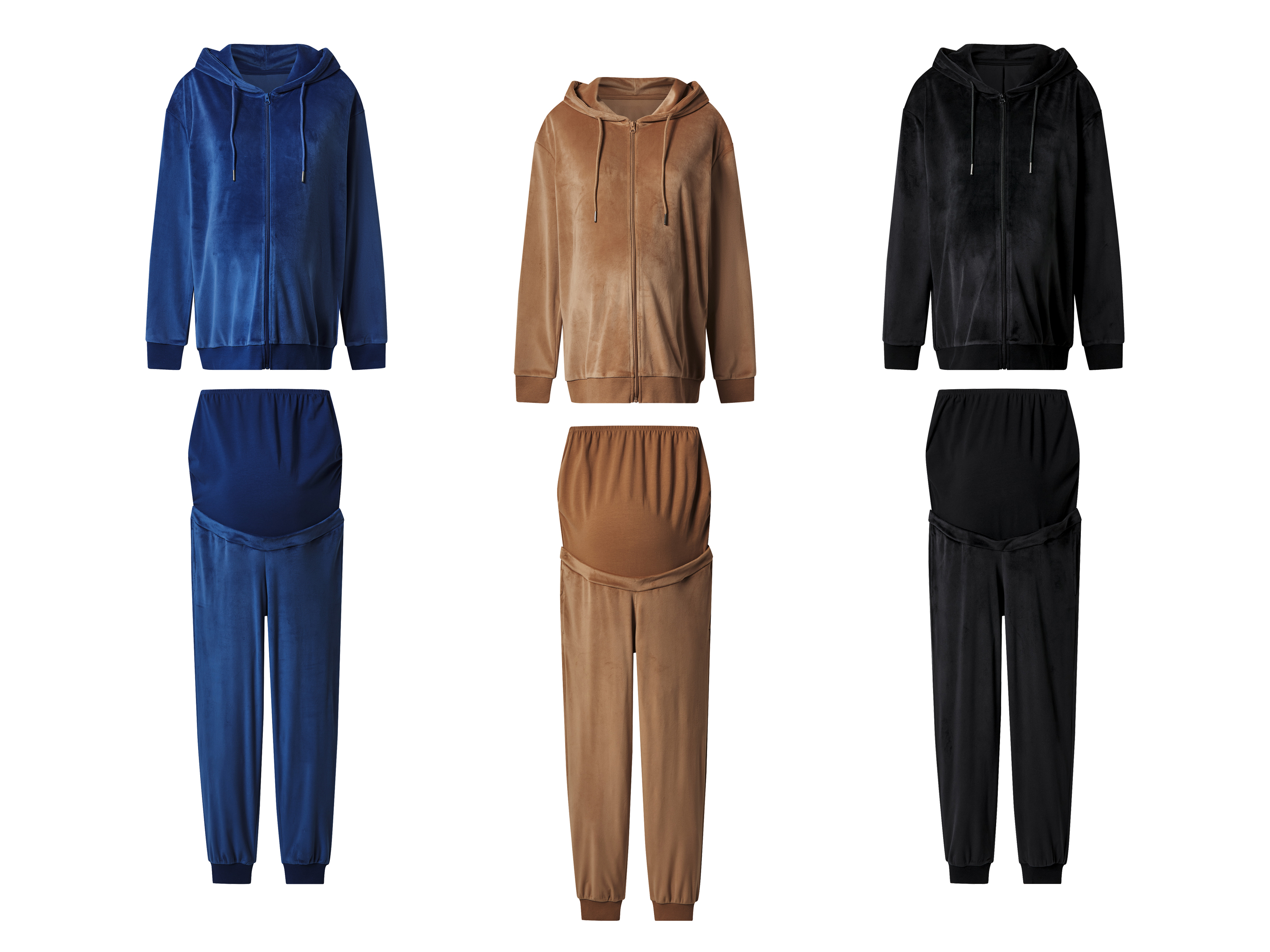 ESMARA® Dres ciążowy welurowy damski