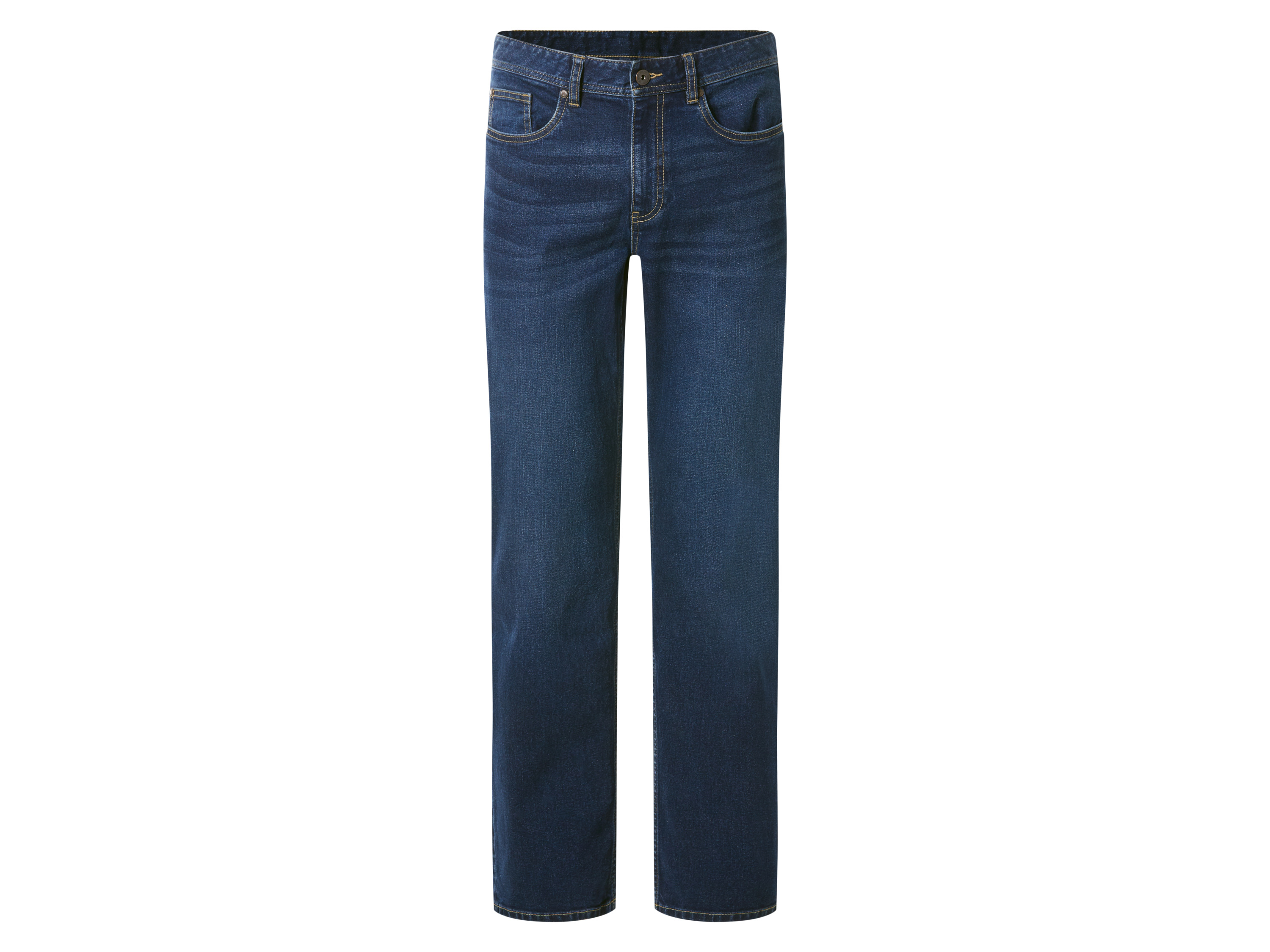 ESMARA MEN Jeansy straight fit męskie z bawełną 