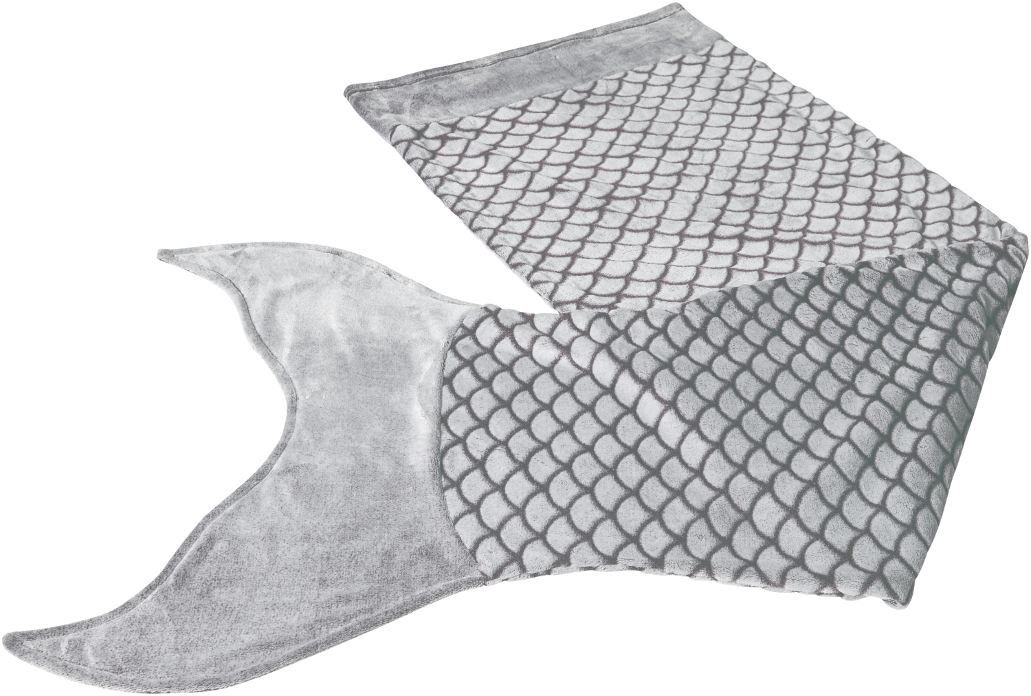 LIVARNO® Koc syrenka, 60 x 180 cm (Antracytowy)