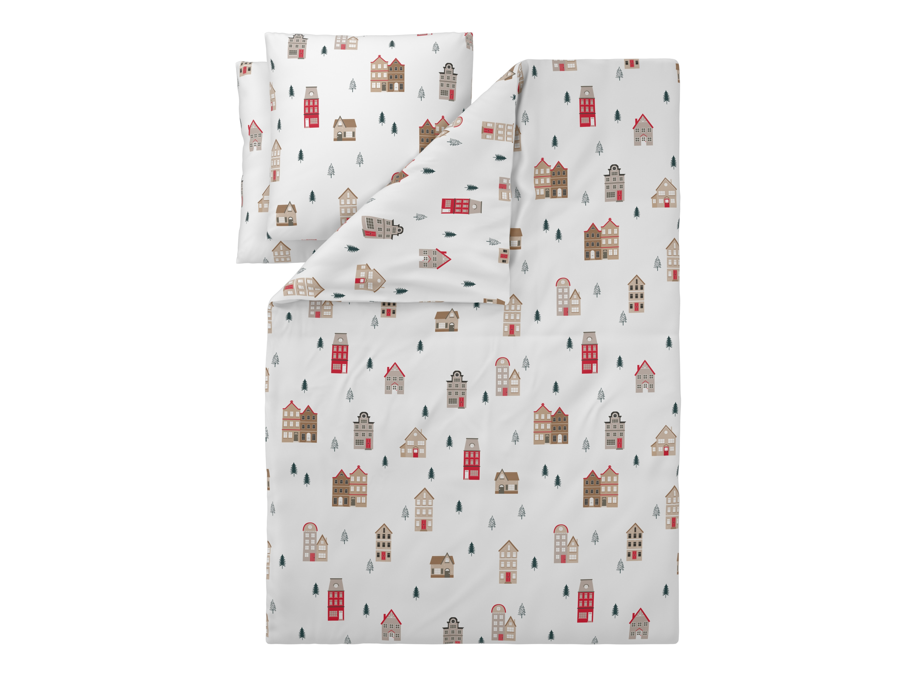 LIVARNO® Pościel flanelowa, 160 x 200 cm (Domy)