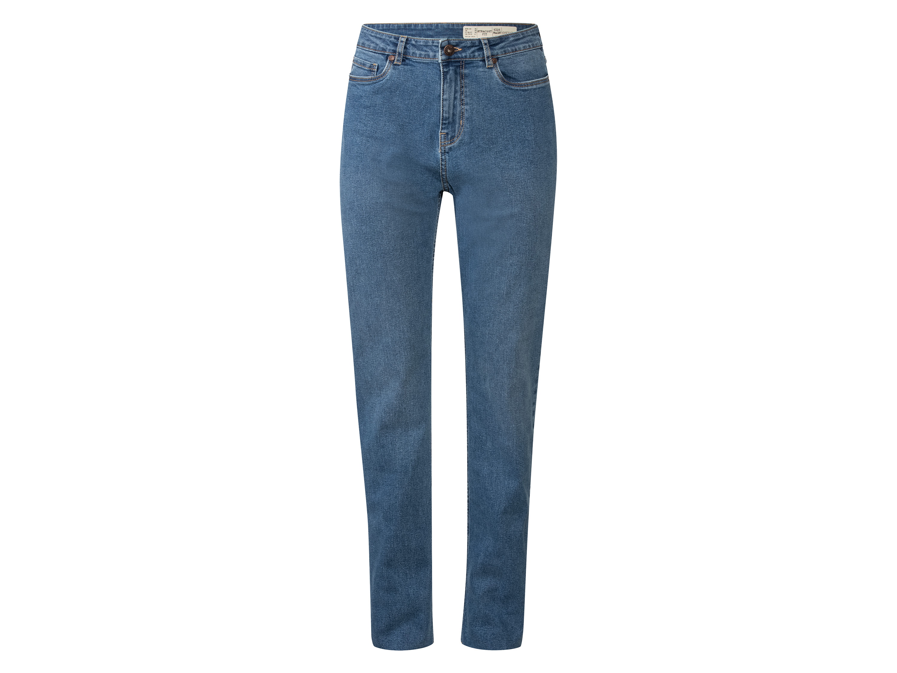 ESMARA® Jeansy damskie straight fit 