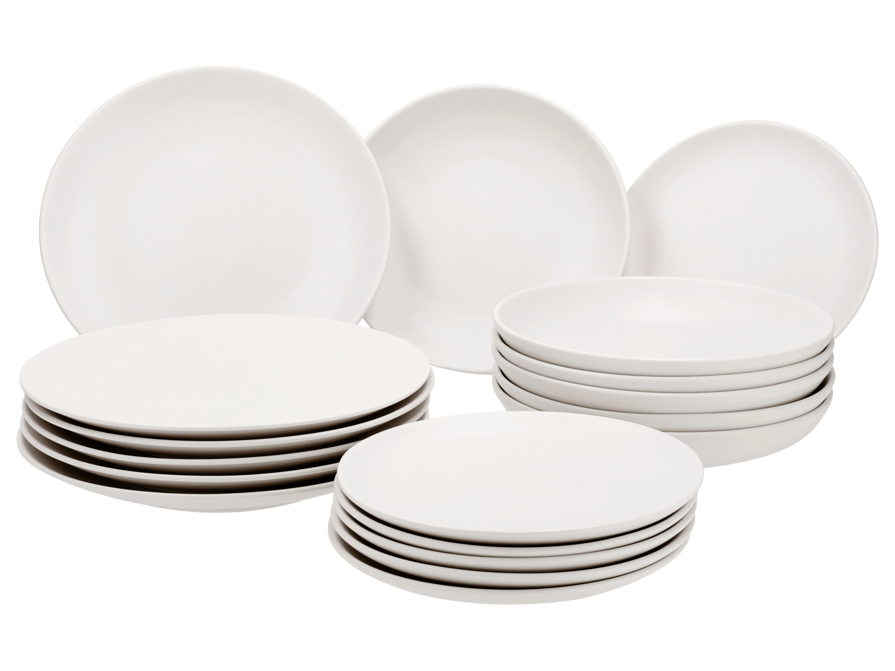 SILVERCREST® Serwis obiadowy, 18 elementów