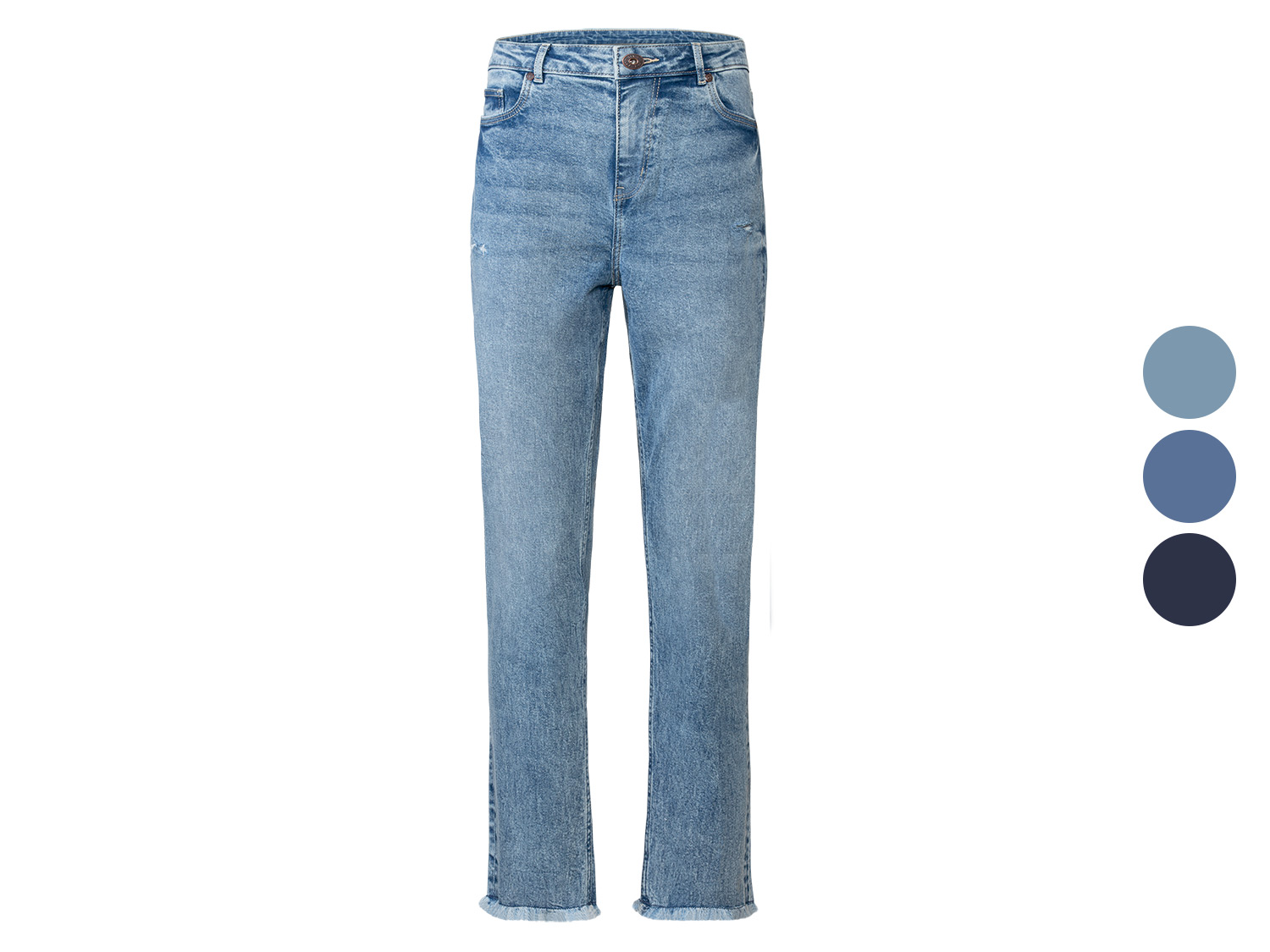 ESMARA® Jeansy damskie straight fit
