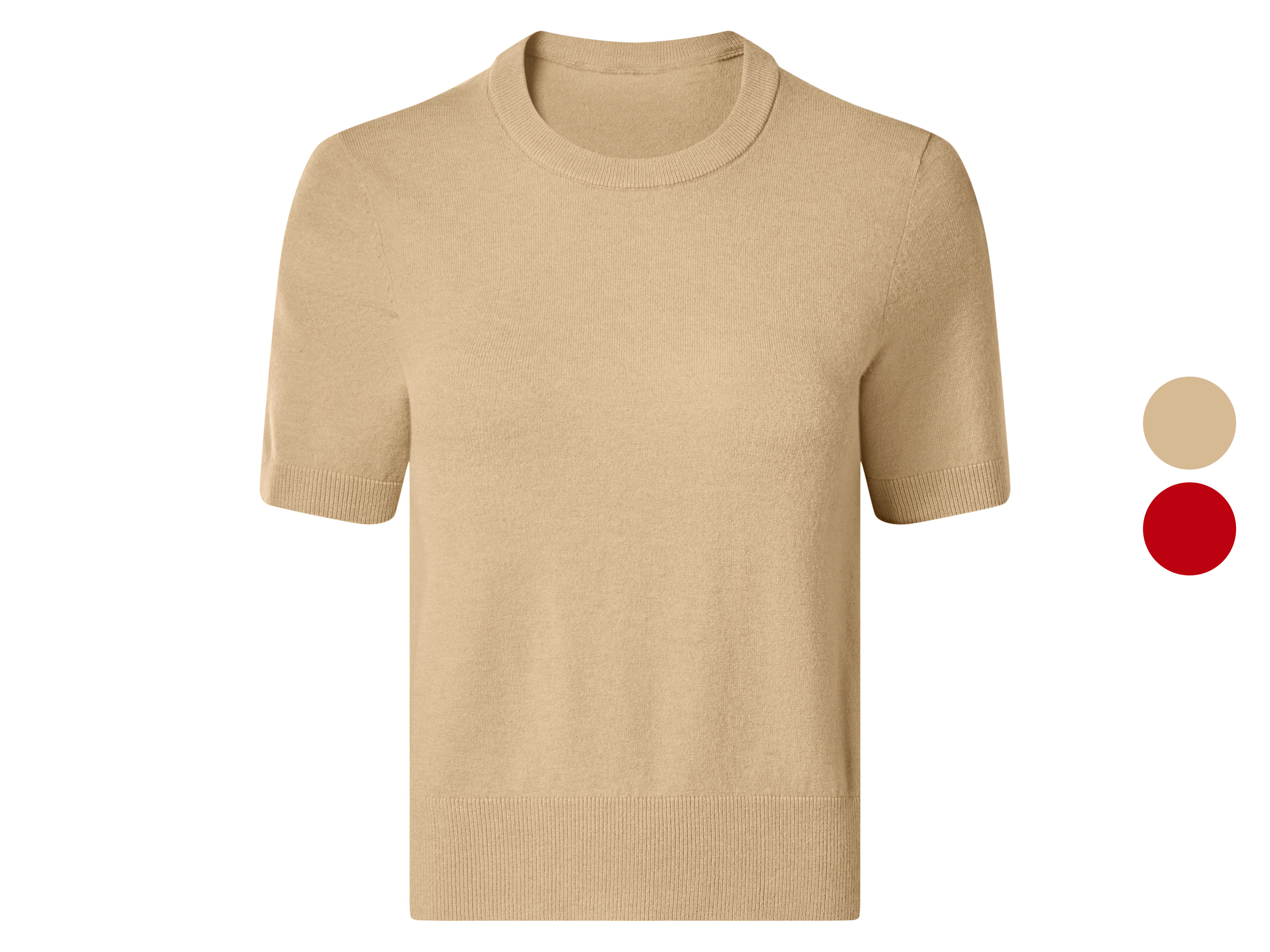 ESMARA® Sweter damski z krótkim rękawem