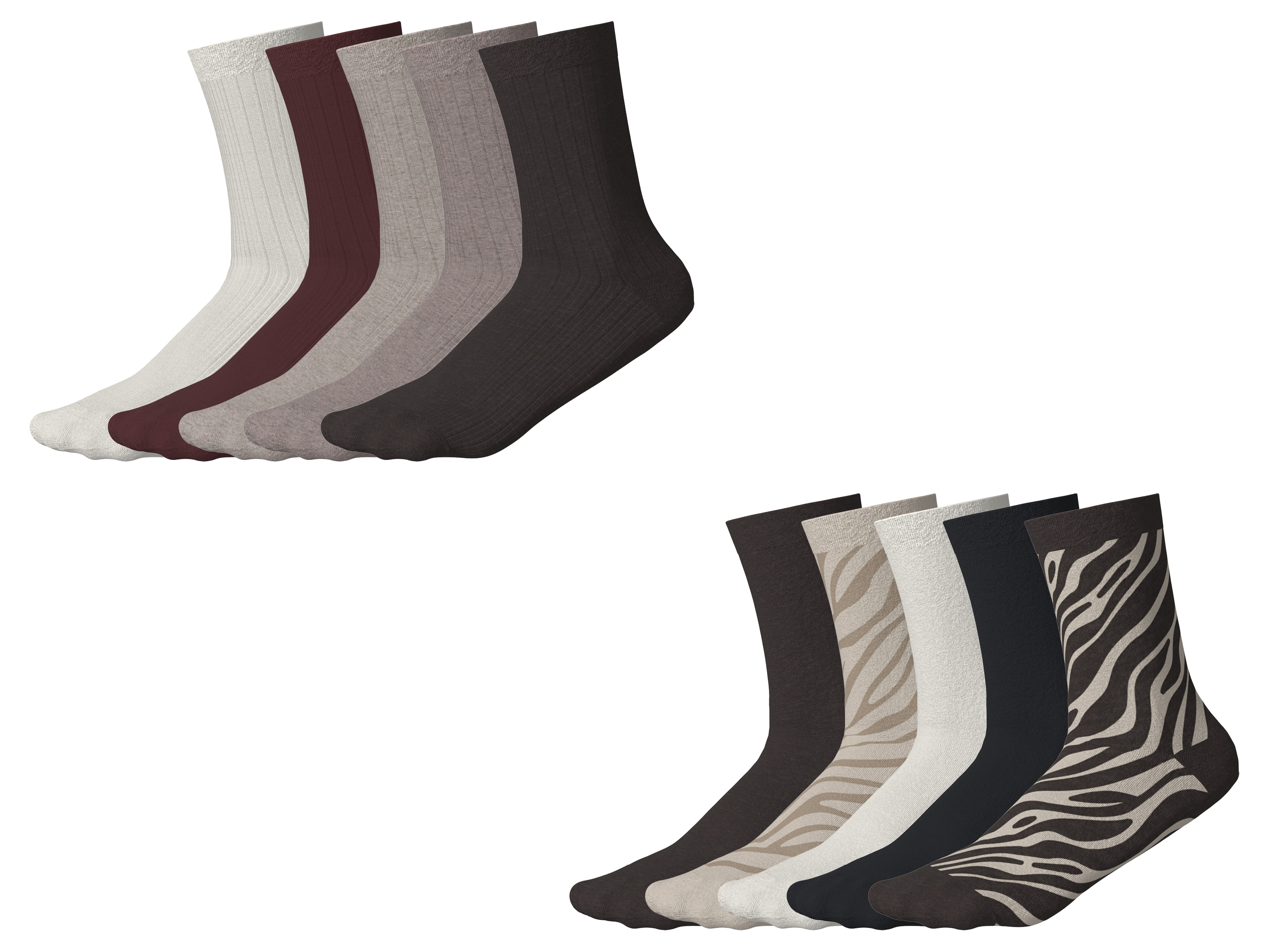 ESMARA® Skarpety damskie, 5 par