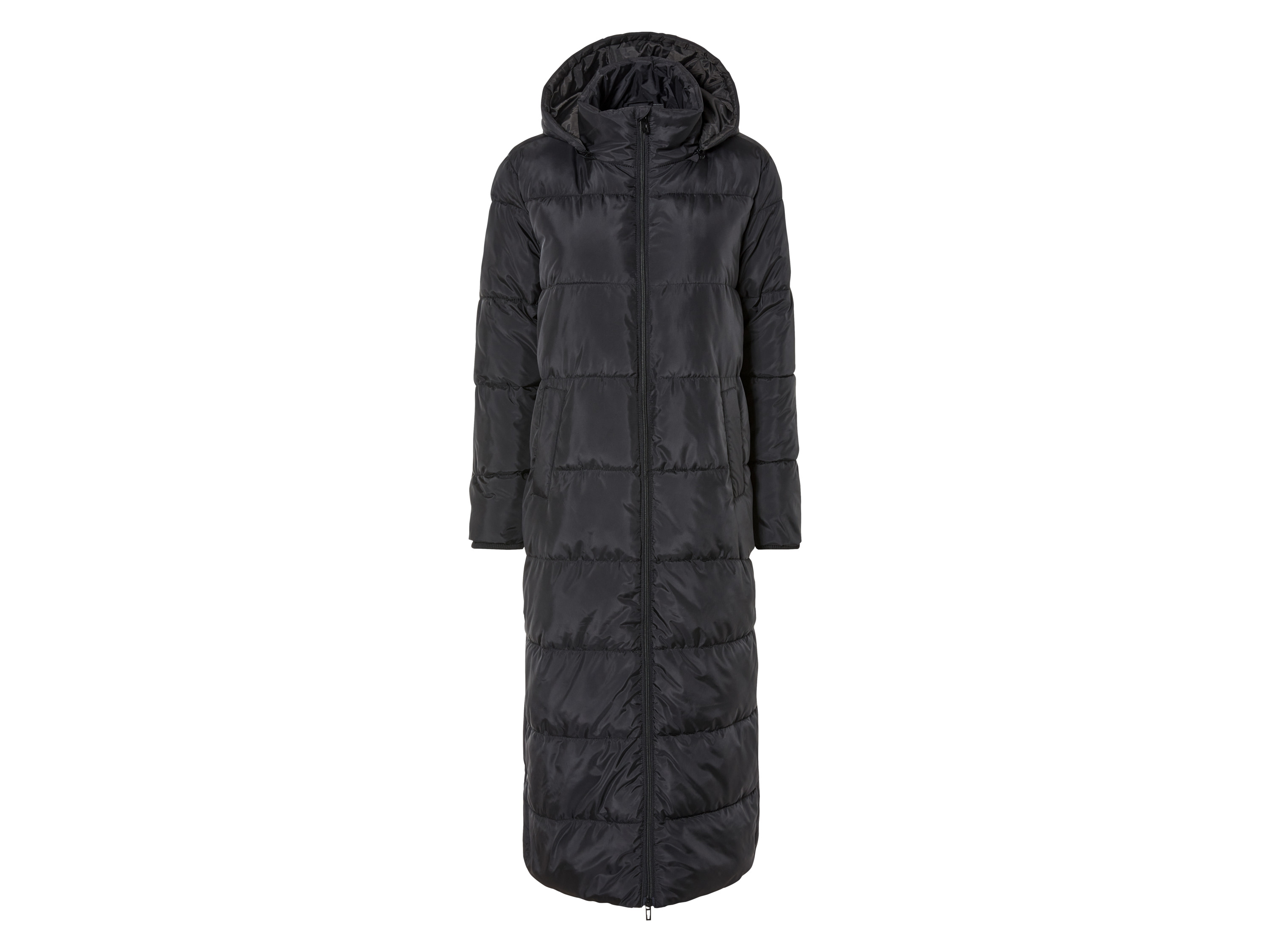 ESMARA® Pikowany płaszcz damski maxi 