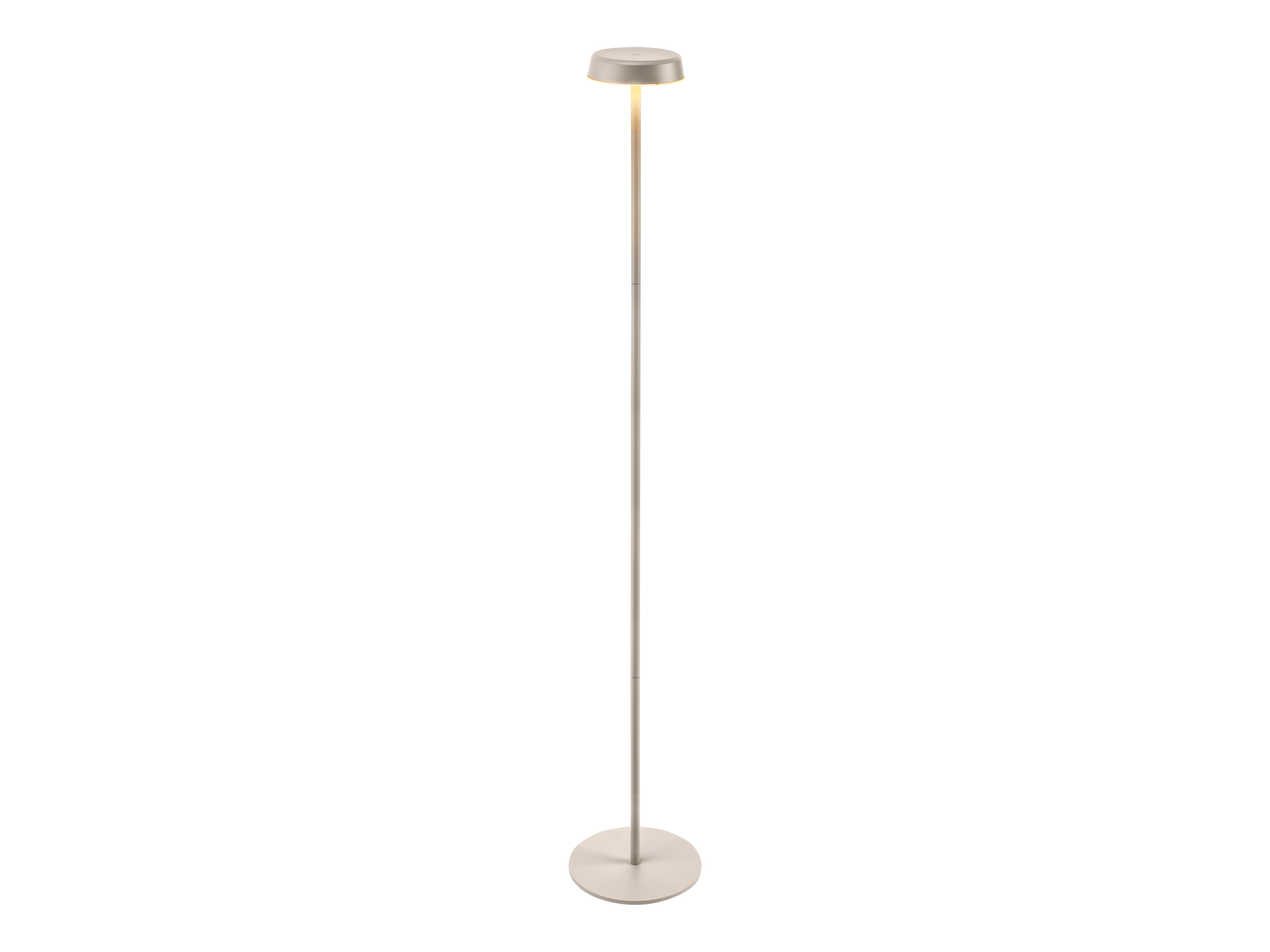 LIVARNO HOME Akumulatorowa lampa podłogowa LED (Beżowy)