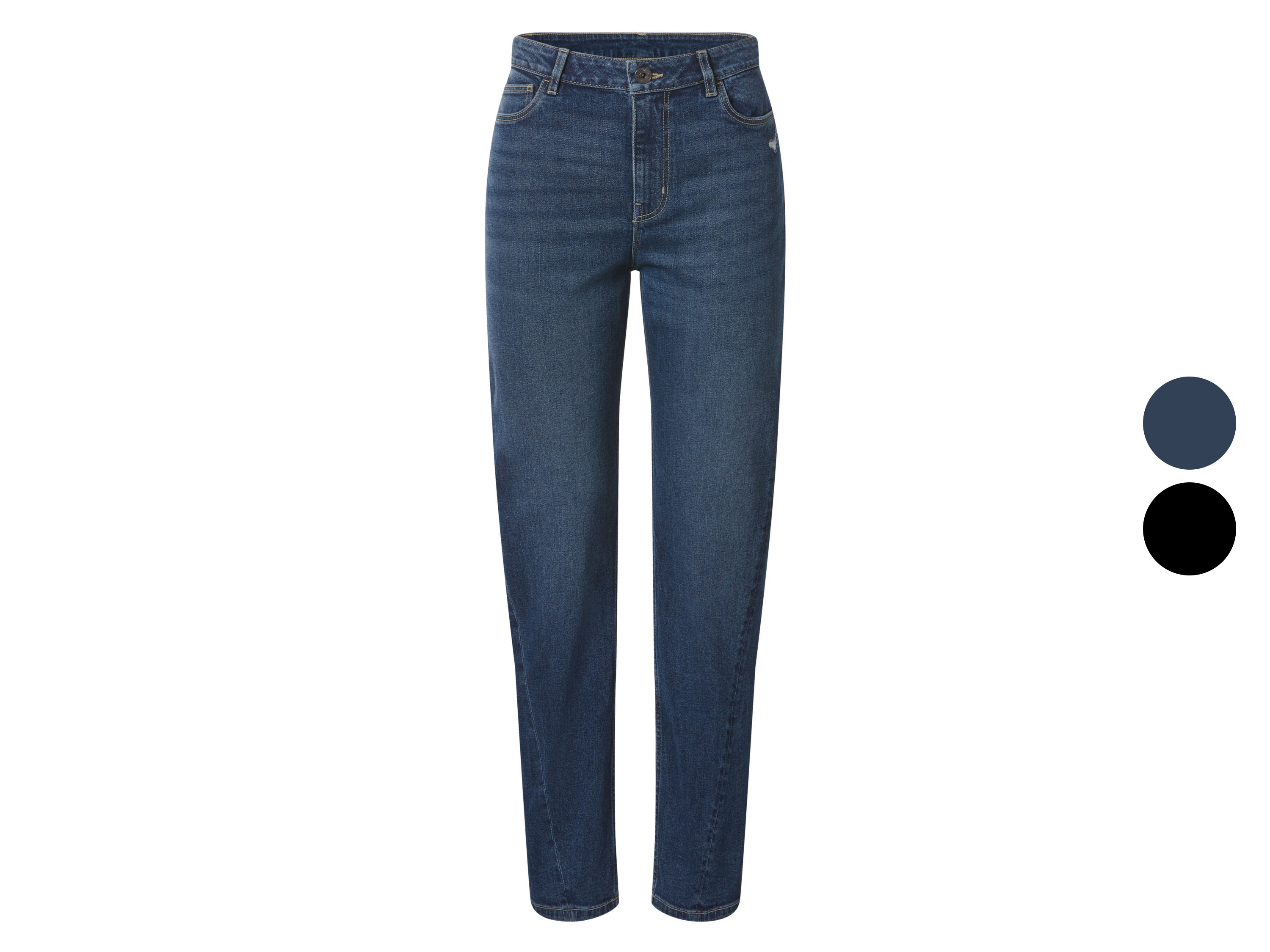 ESMARA® Jeansy damskie straight fit ankle lenght