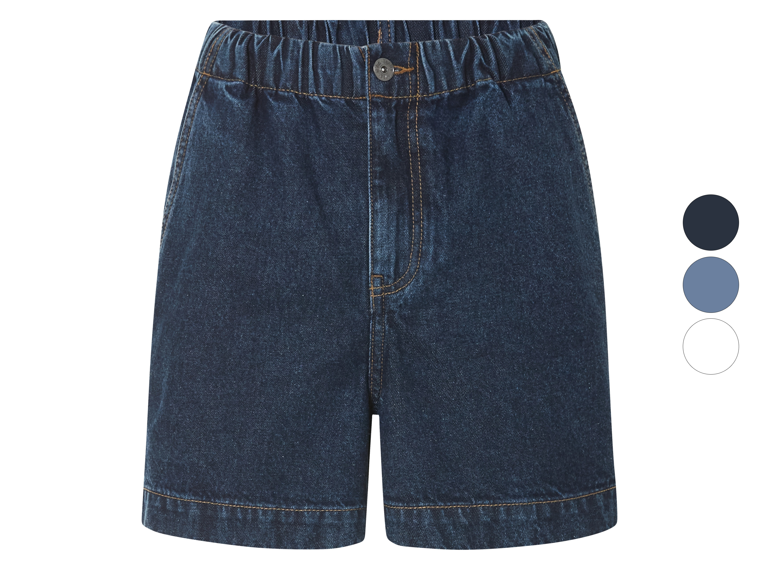 ESMARA® Szorty jeansowe damskie z bawełny