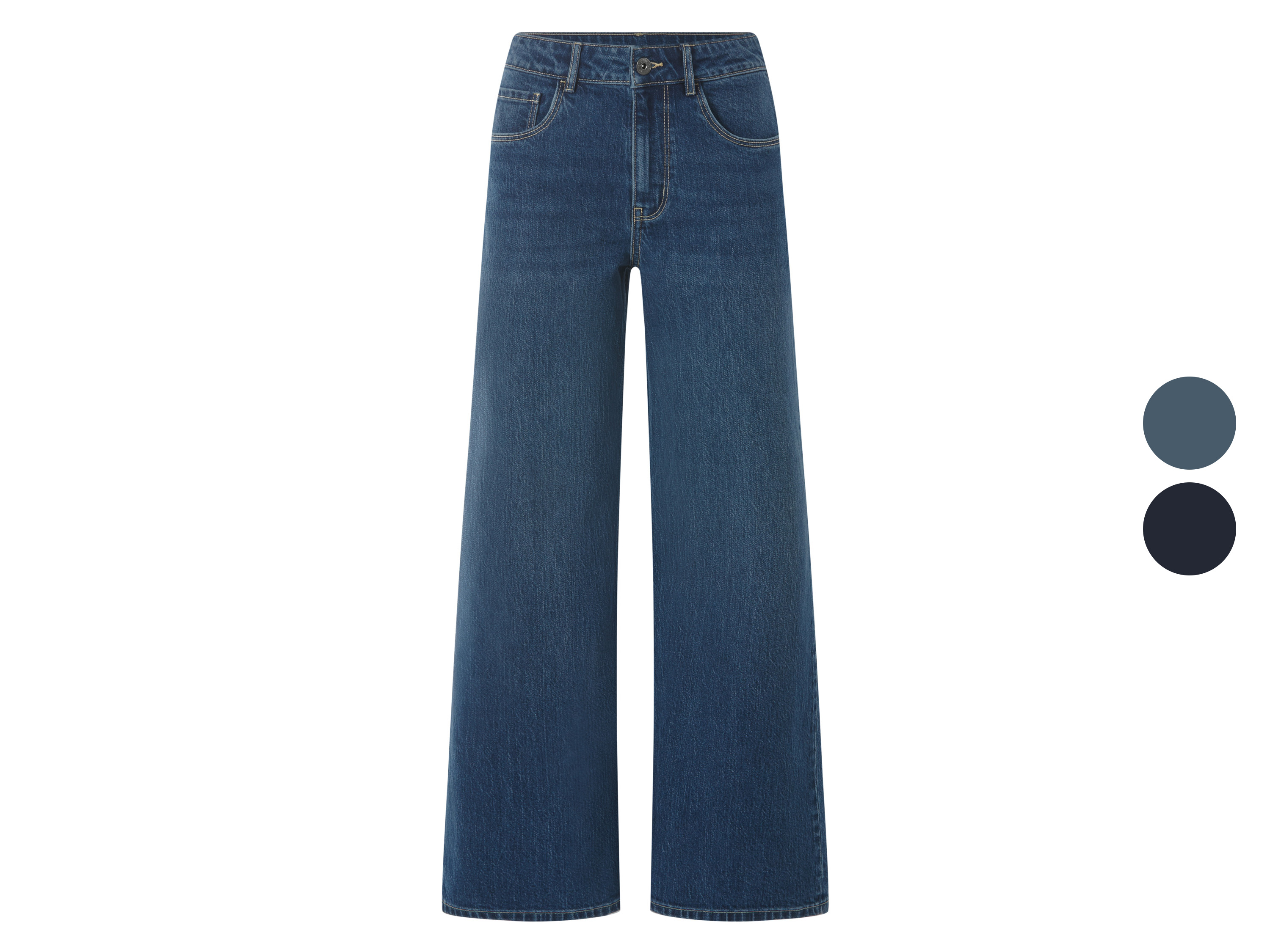 ESMARA® Jeansy Wide Leg damskie