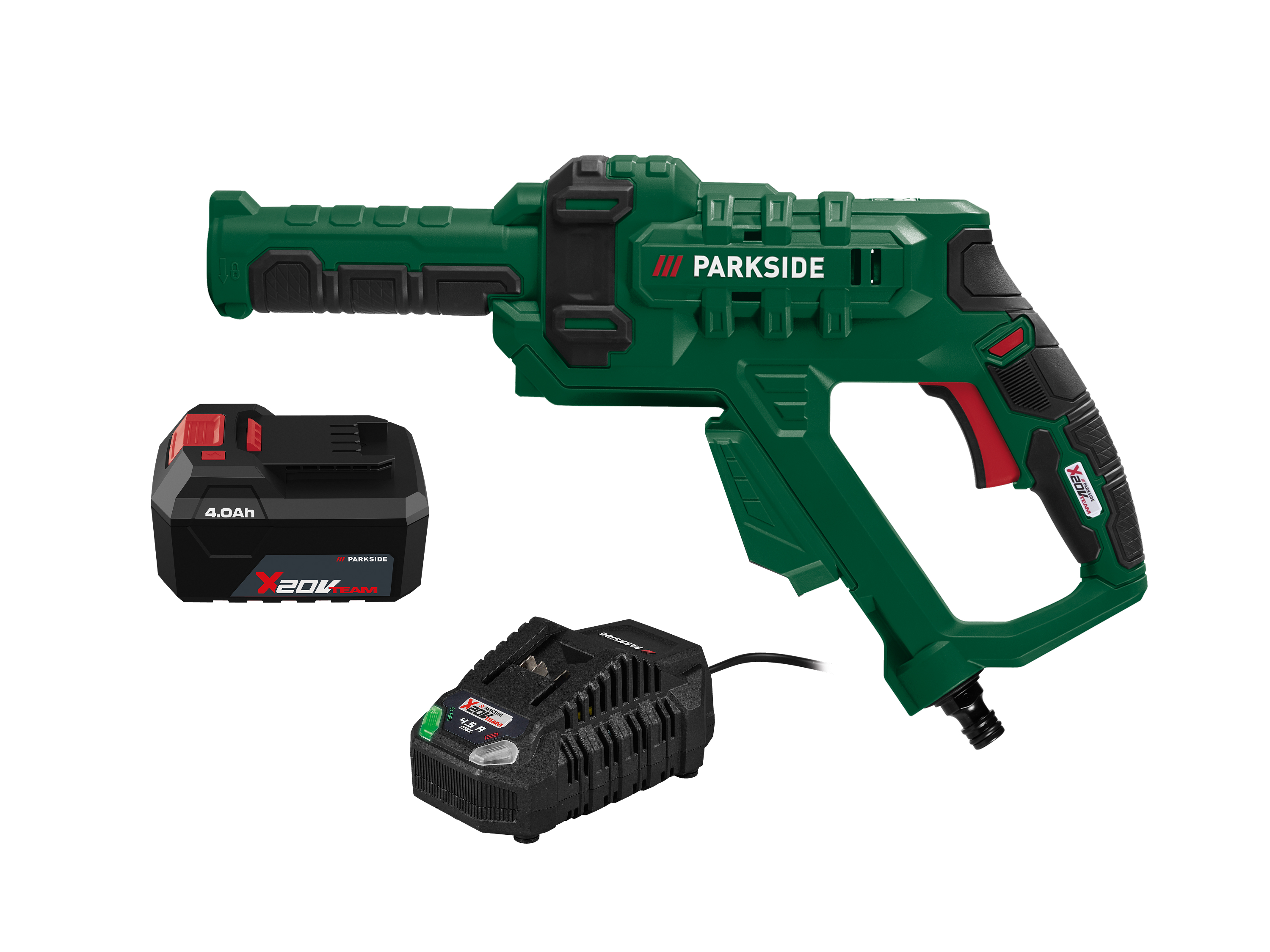 PARKSIDE® Zestaw 20 V Akumulatorowa myjka ciśnieniowa z akumulatorem 4 Ah i ładowarką 120 W