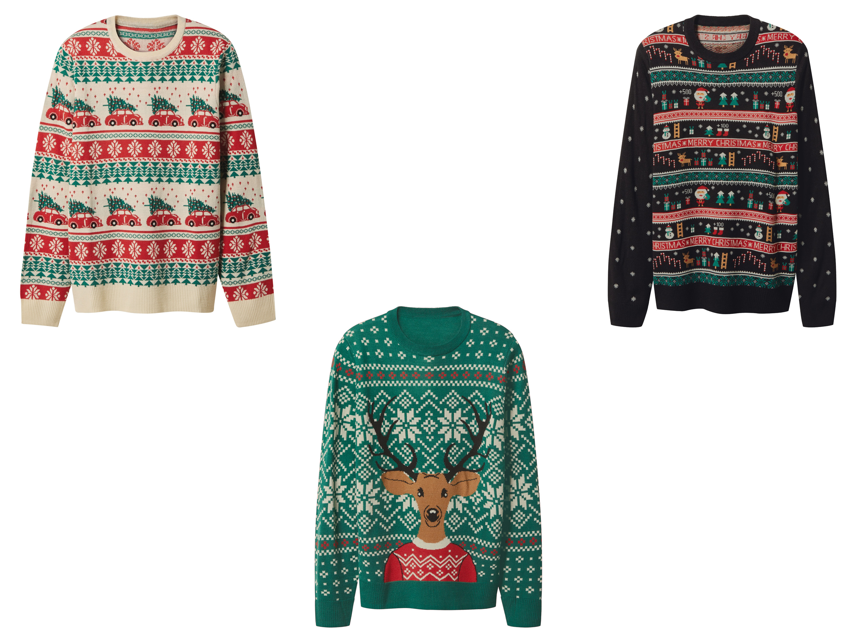 ESMARA MEN Sweter świąteczny męski