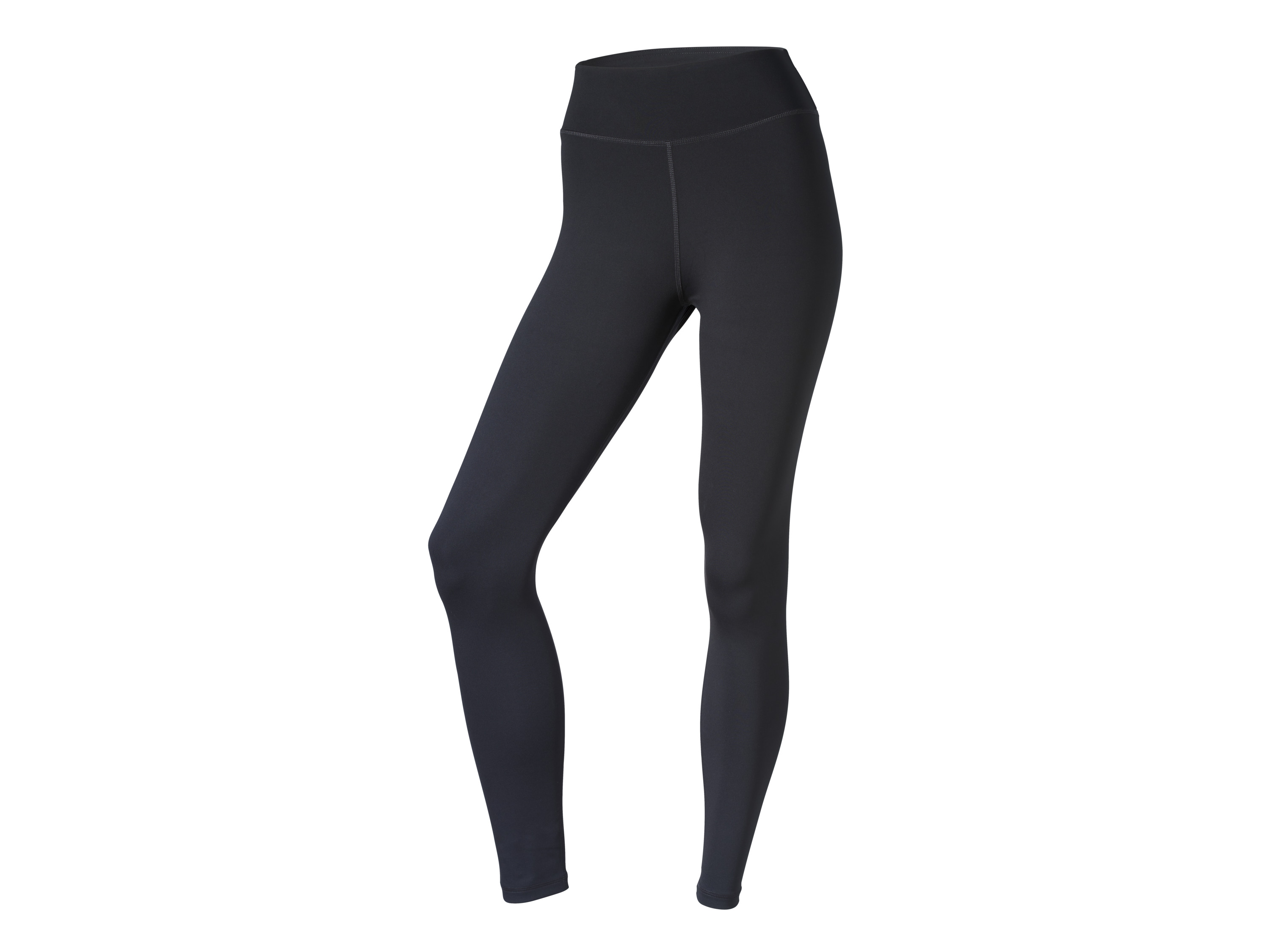 CRIVIT Legginsy funkcyjne damskie z wysokim stanem (Czarny, M(40/42))