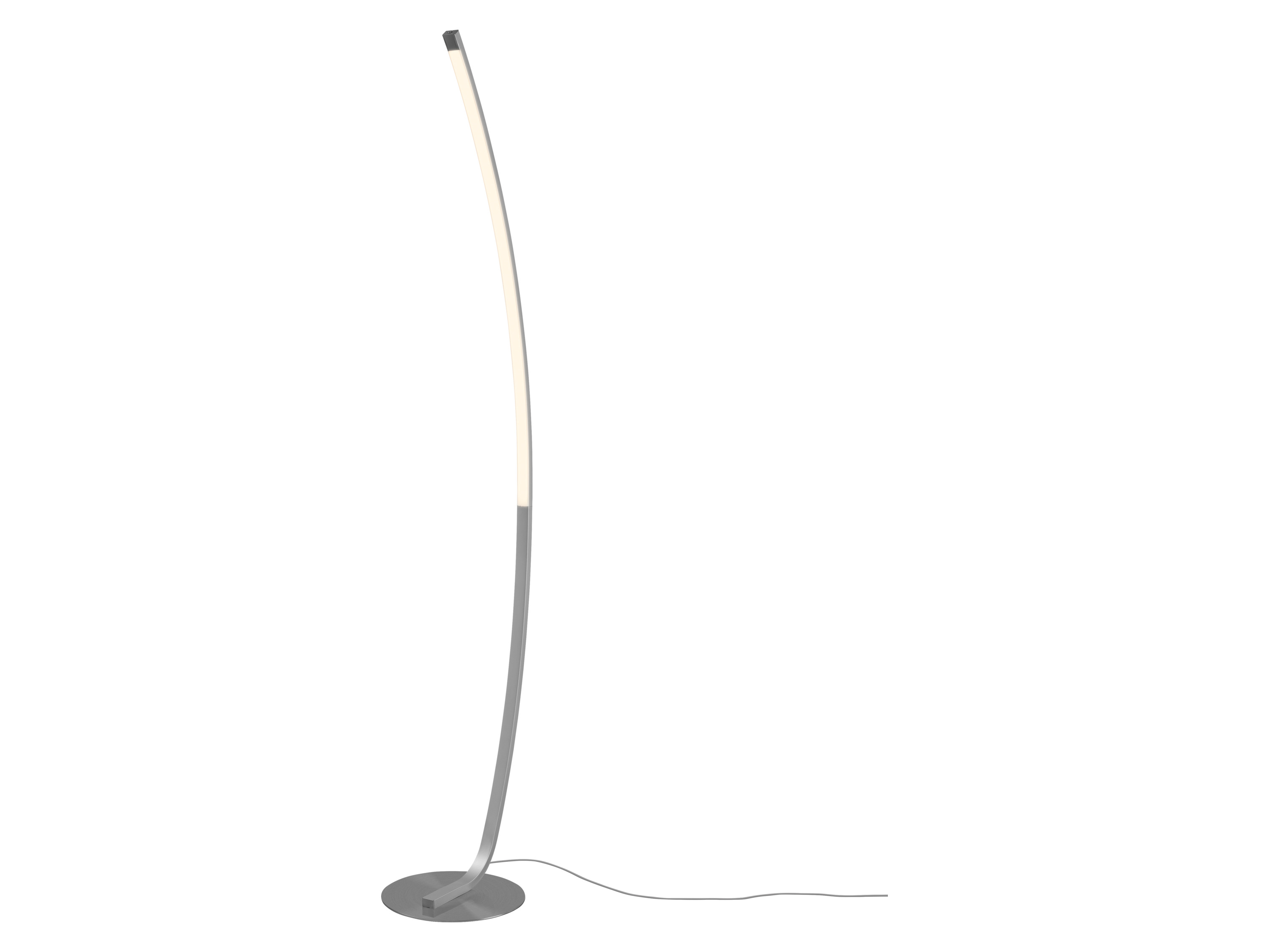 LIVARNO® Lampa podłogowa LED (Arch nikiel matowy)