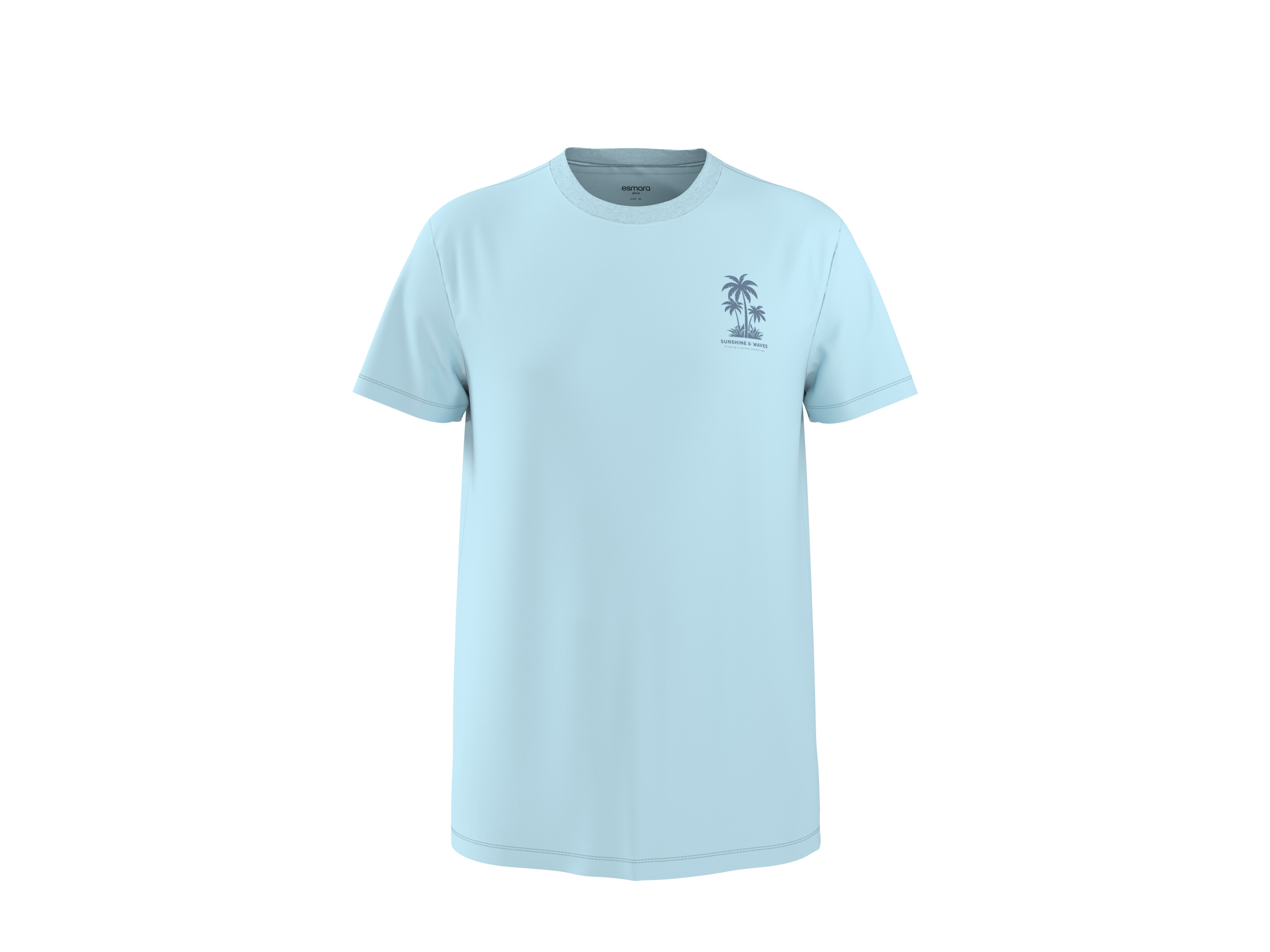 ESMARA MEN T-shirt męski z bawełny 