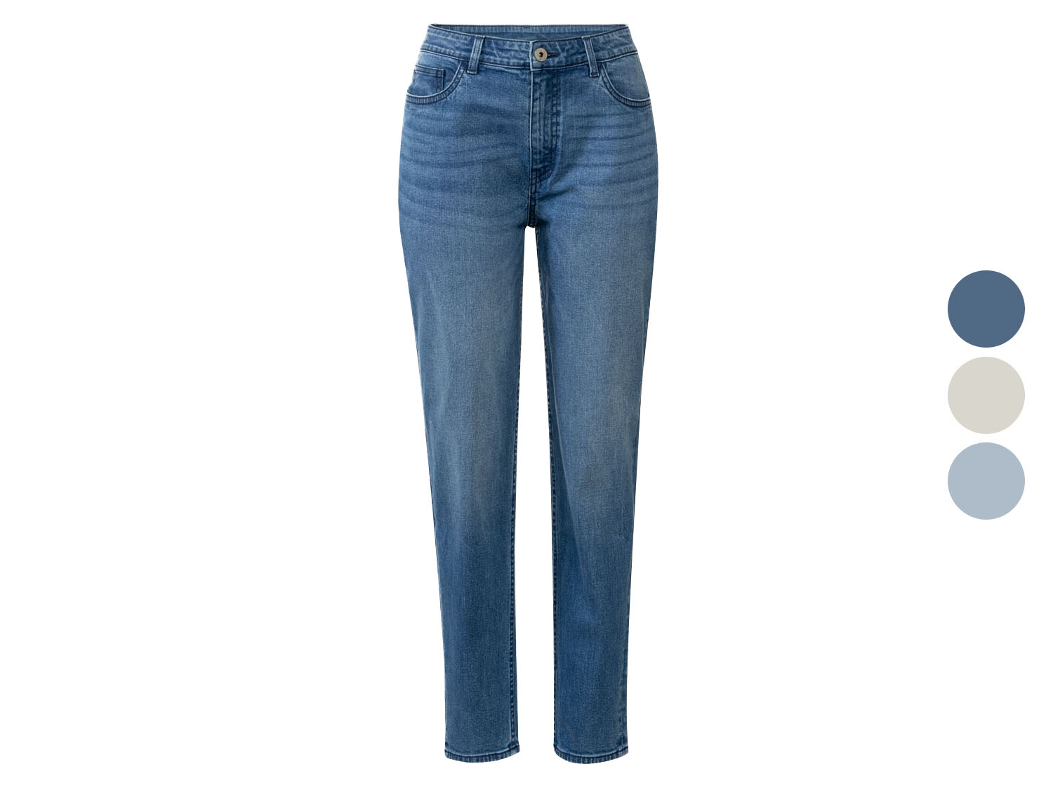 ESMARA® Jeansy damskie mom fit