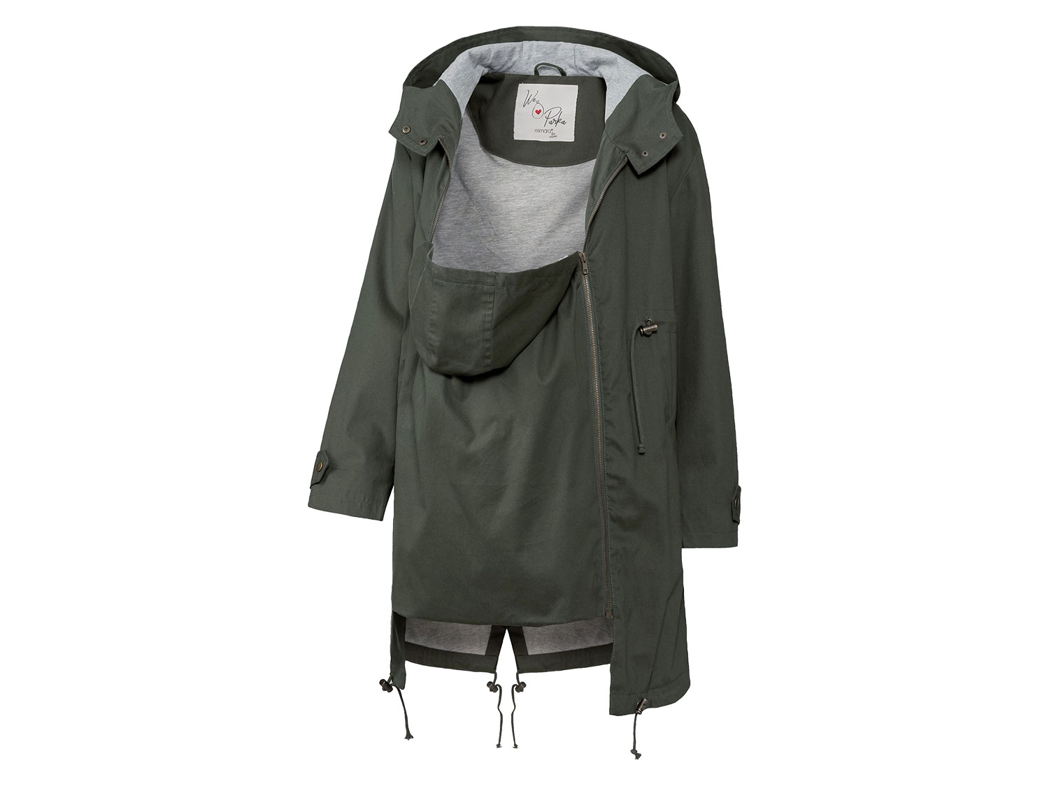 ESMARA® Parka ciążowa z biobawełną, 1 sztuka 
