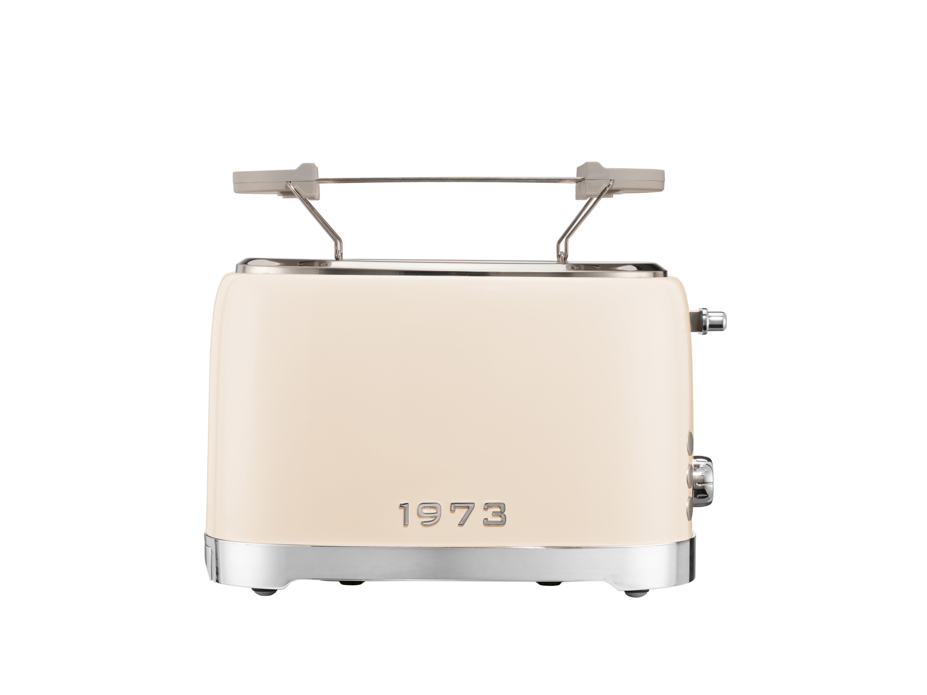 SILVERCREST® Toster dwuszczelinowy seria Retro, 820-980 W (Kremowy)