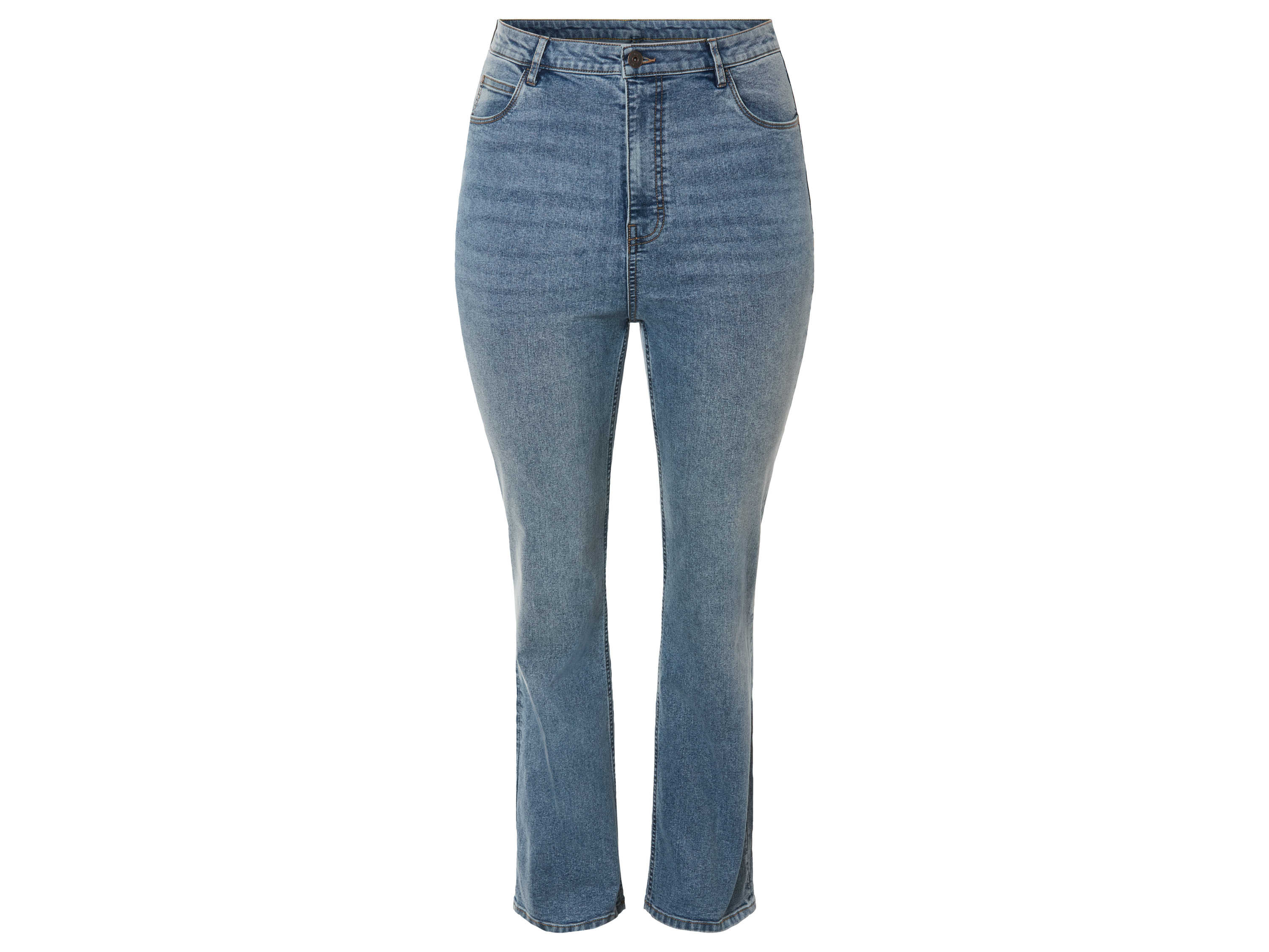 ESMARA® Jeansy damskie PLUS SIZE XXL, skinny fit, wysoki stan 
