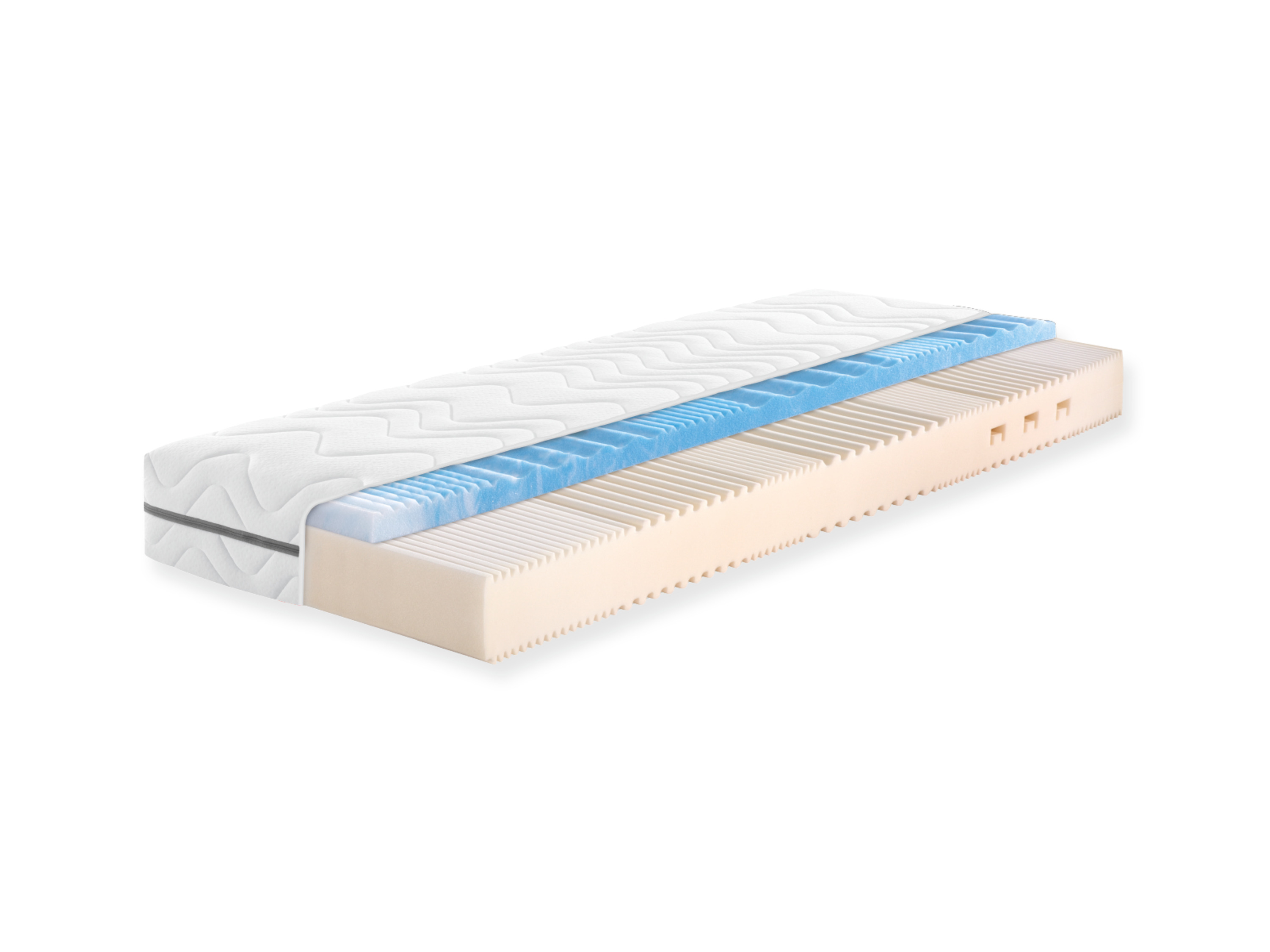 f.a.n. 7-strefowy materac z pianki komfortowej Gelart Solina Top KS (H3/H4, 90 x 200 cm)