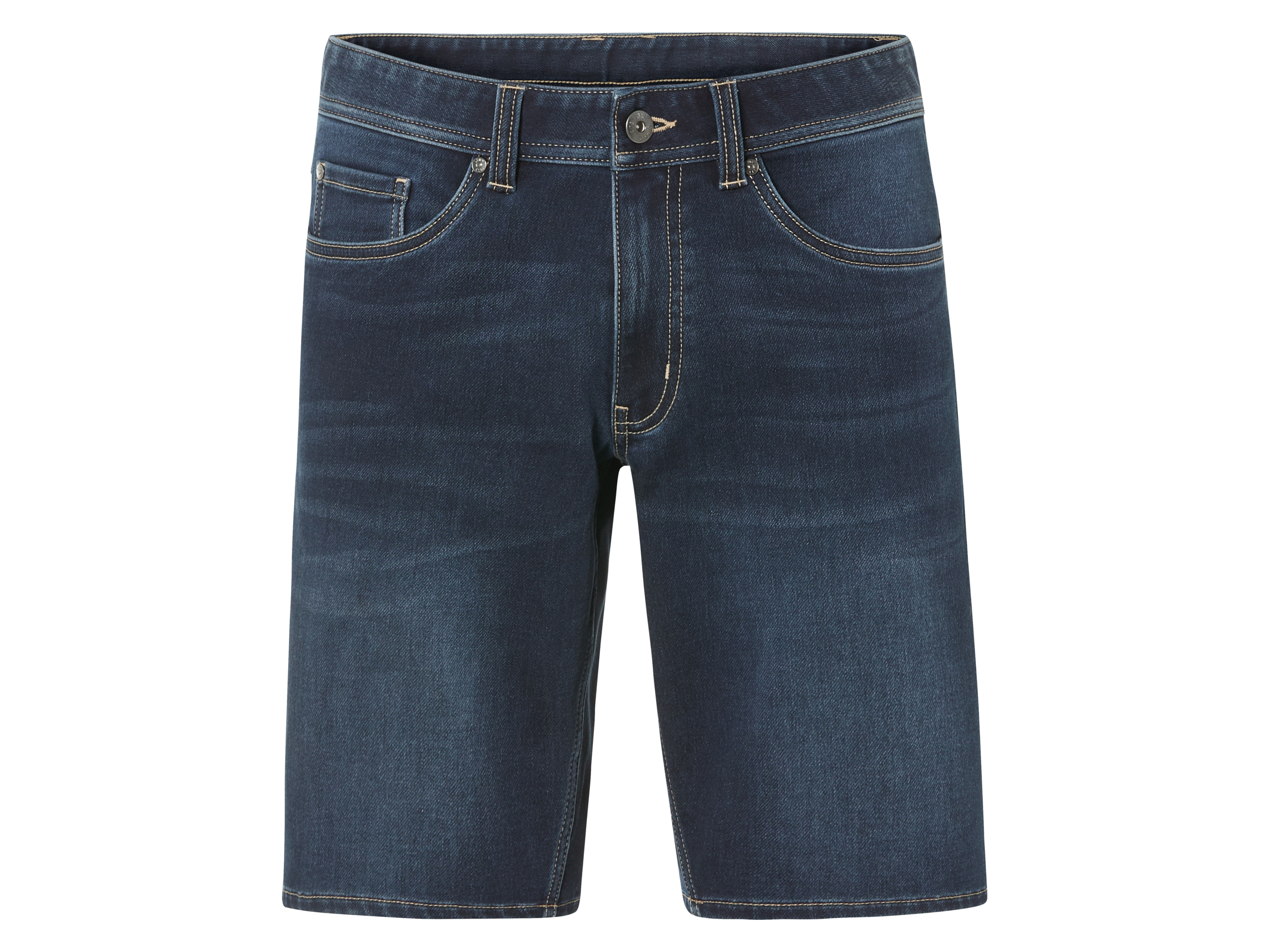LIVERGY® Bermudy jeansowe męskie z bawełną