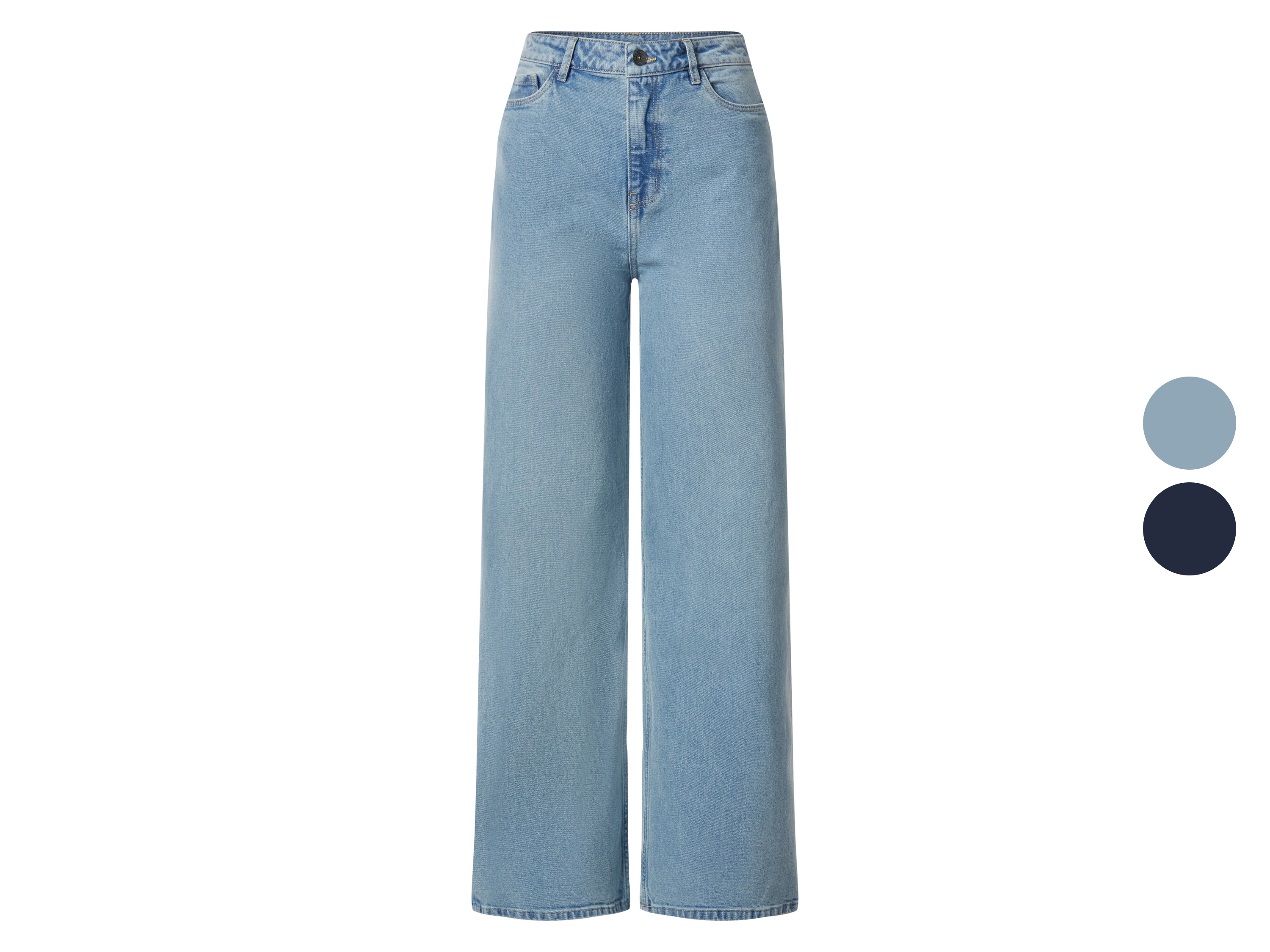ESMARA® Jeansy wide leg damskie