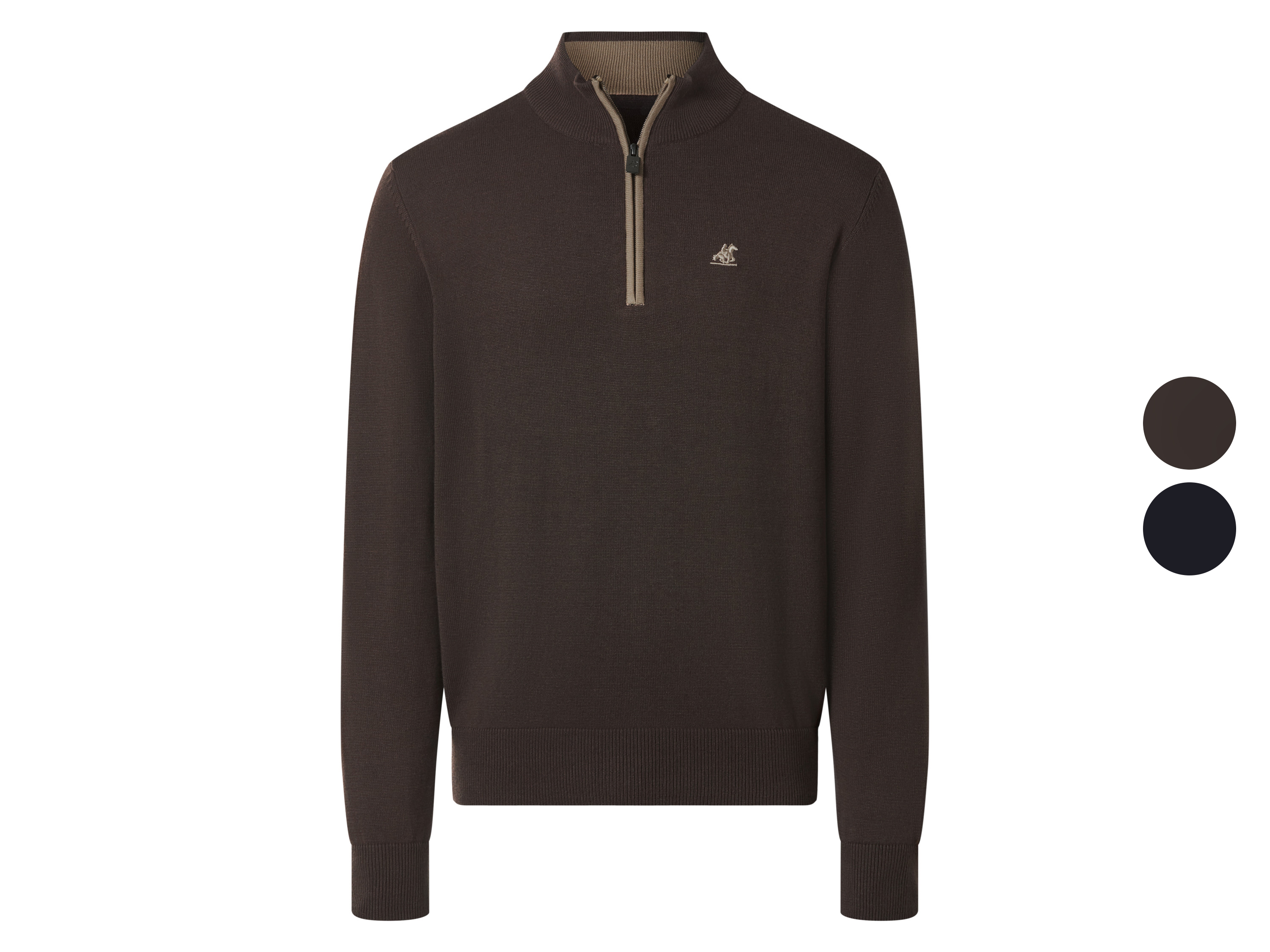 ESMARA MEN U.S. Grand Polo Sweter męski typu troyer