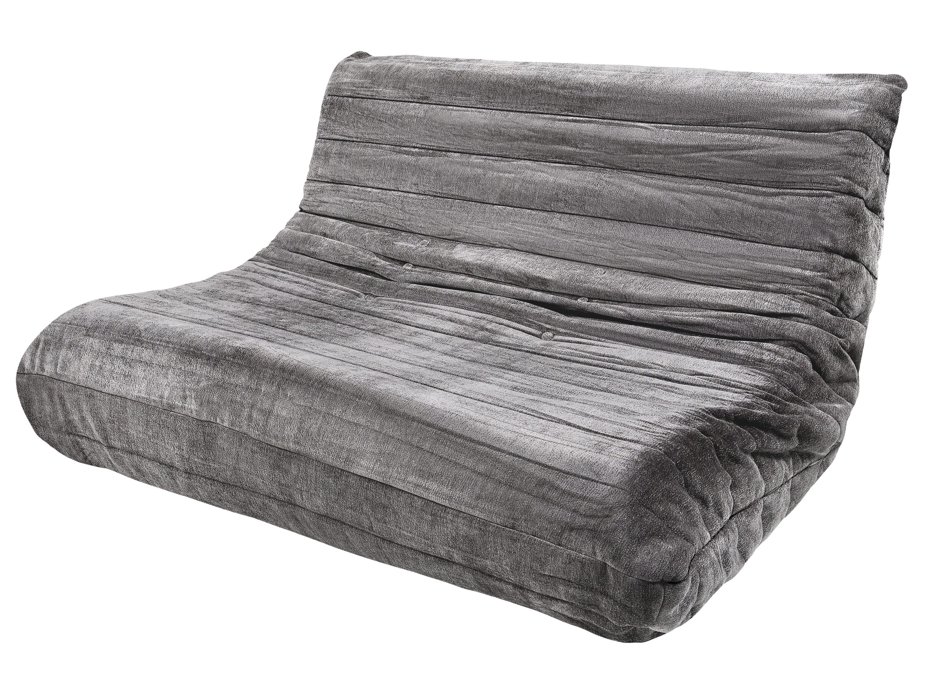 LIVARNO® Sofa 2-osobowa, ciemnoszary