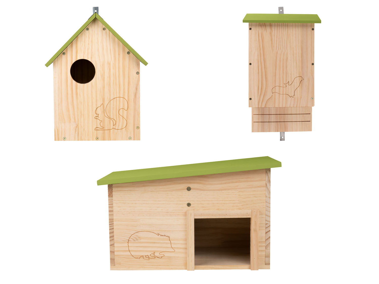 ZOOFARI® Domek dla jeża / budka dla wiewiórki / domek dla nietoperza