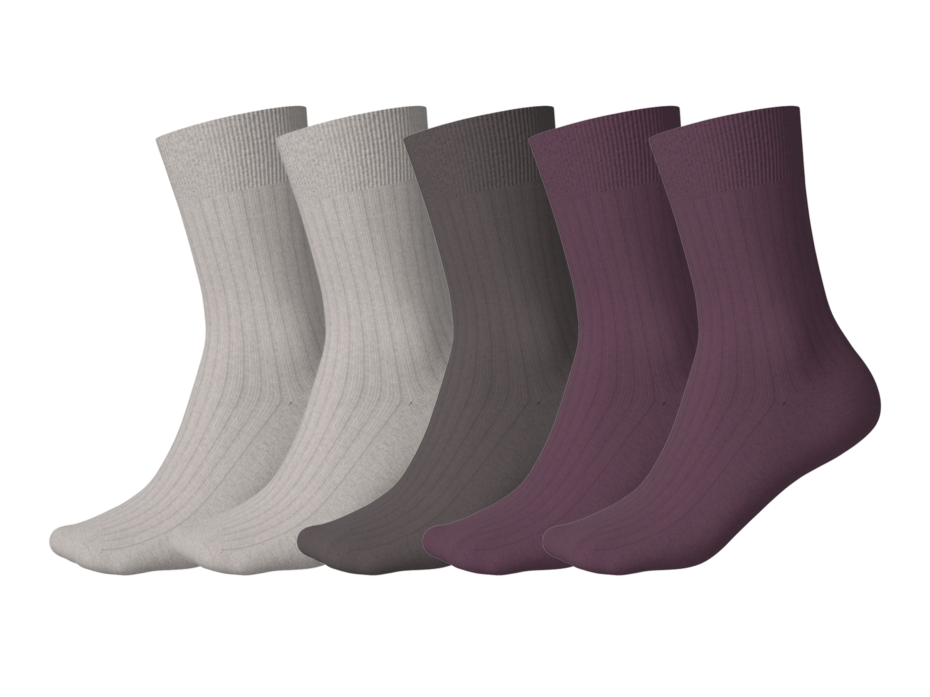 ESMARA® Skarpety damskie, 5 par 