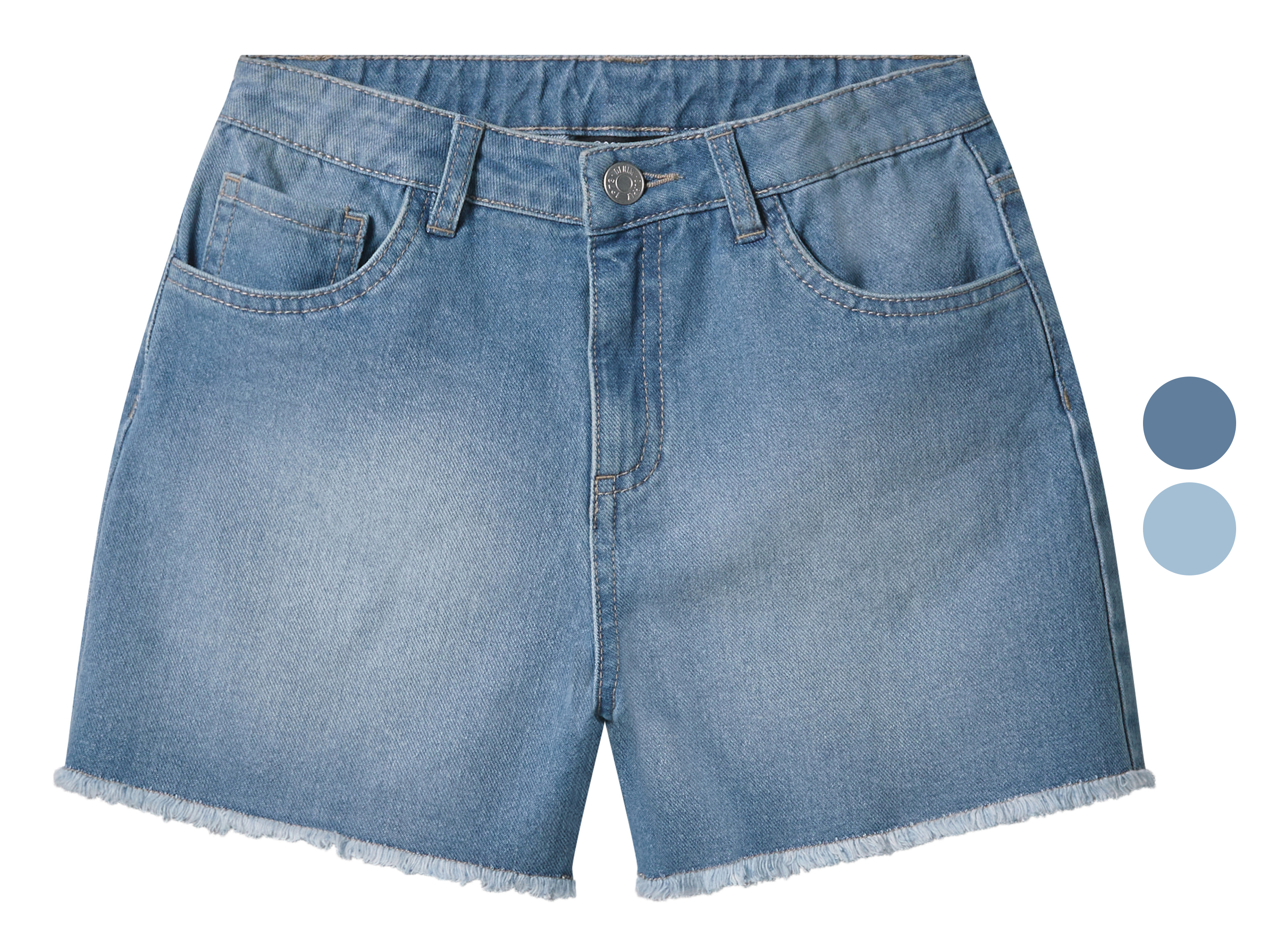 ESMARA KIDS Szorty jeansowe dziewczęce z bawełny